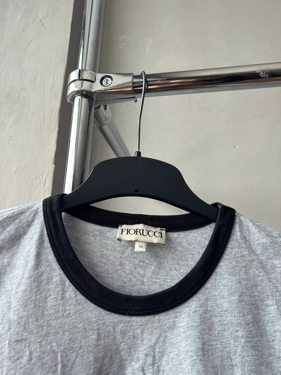 Fiorucci FIORUCCI SPORT GRAY WOMEN BIG LOGO CLASSIC TOP T SHIRT SZ XS Size XS / US 0-2 / IT 36-38 - 5 Thumbnail