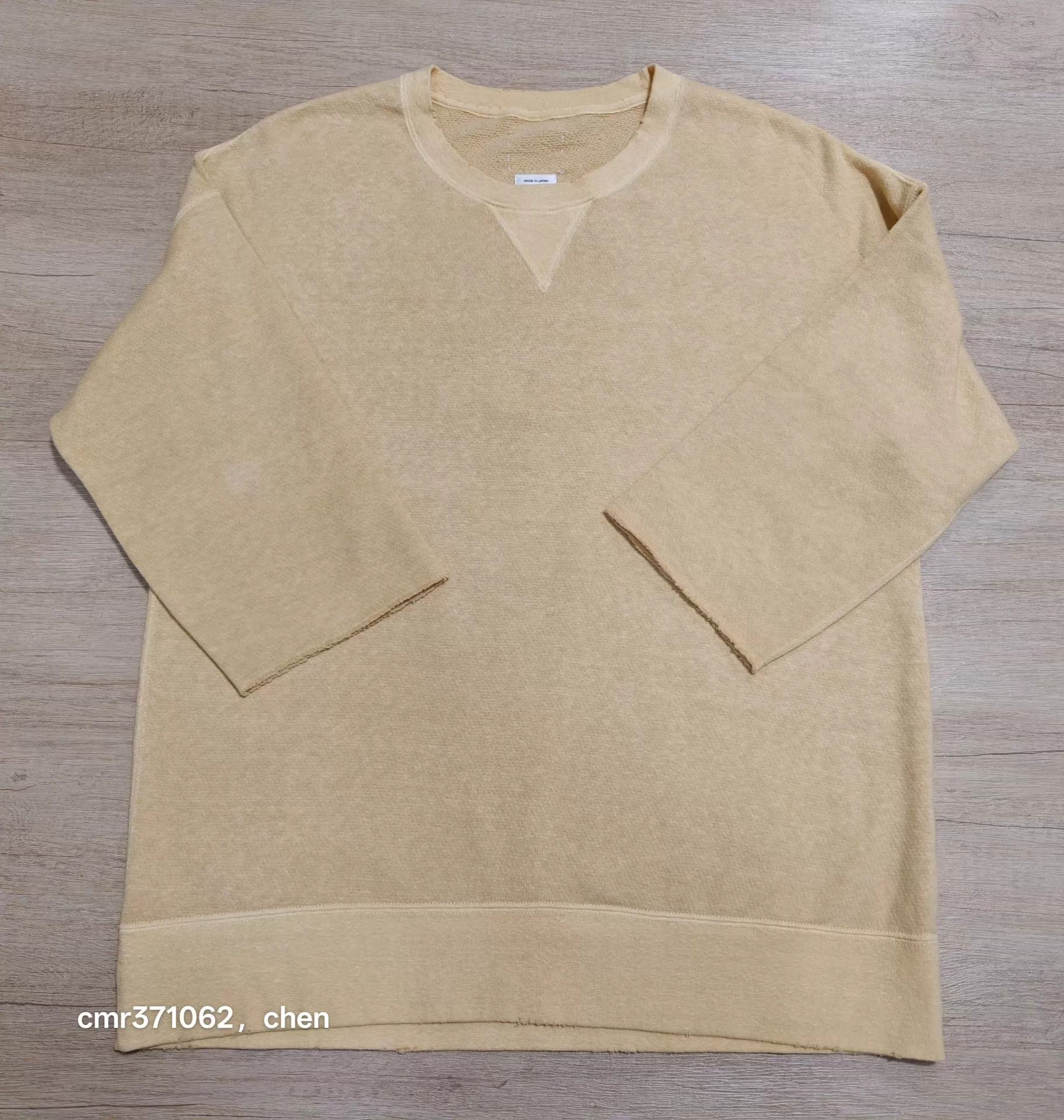 Visvim VISVIM 21AW JUMBO SWEAT 3/4 UNEVEN DYE mustard size 2 Size US M / EU 48-50 / 2 - 1 Thumbnail