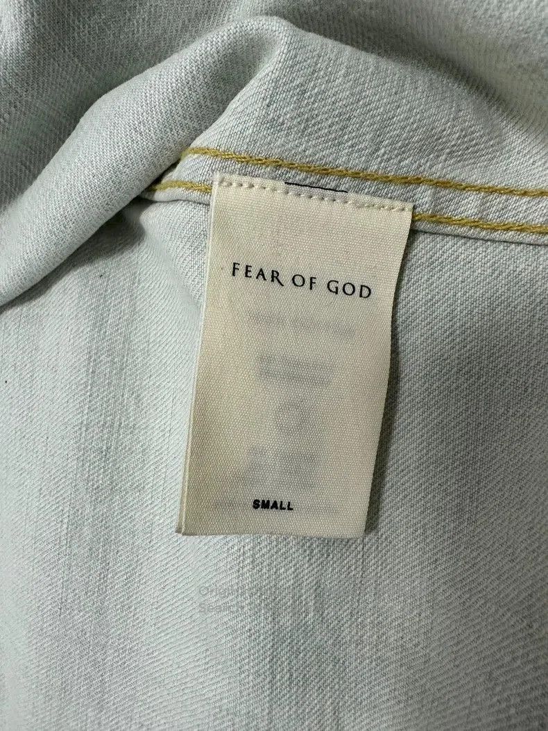 Fear of God Fear of God 5th Light Denim Jacket. Size US S / EU 44-46 / 1 - 5 Thumbnail