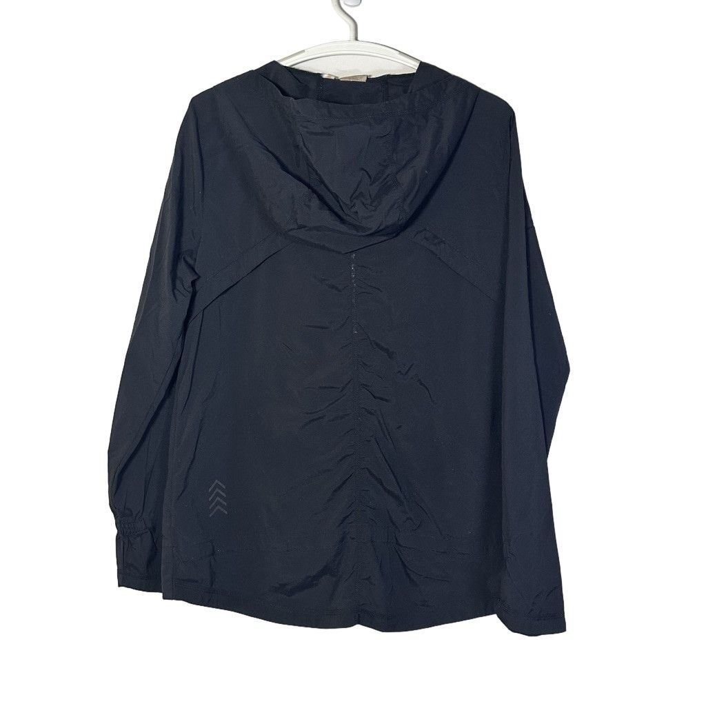 Other Indyeva Podroz 1/2 Zip Black Jacket Hooded Pocket DWR Large Size L / US 10 / IT 46 - 2 Thumbnail