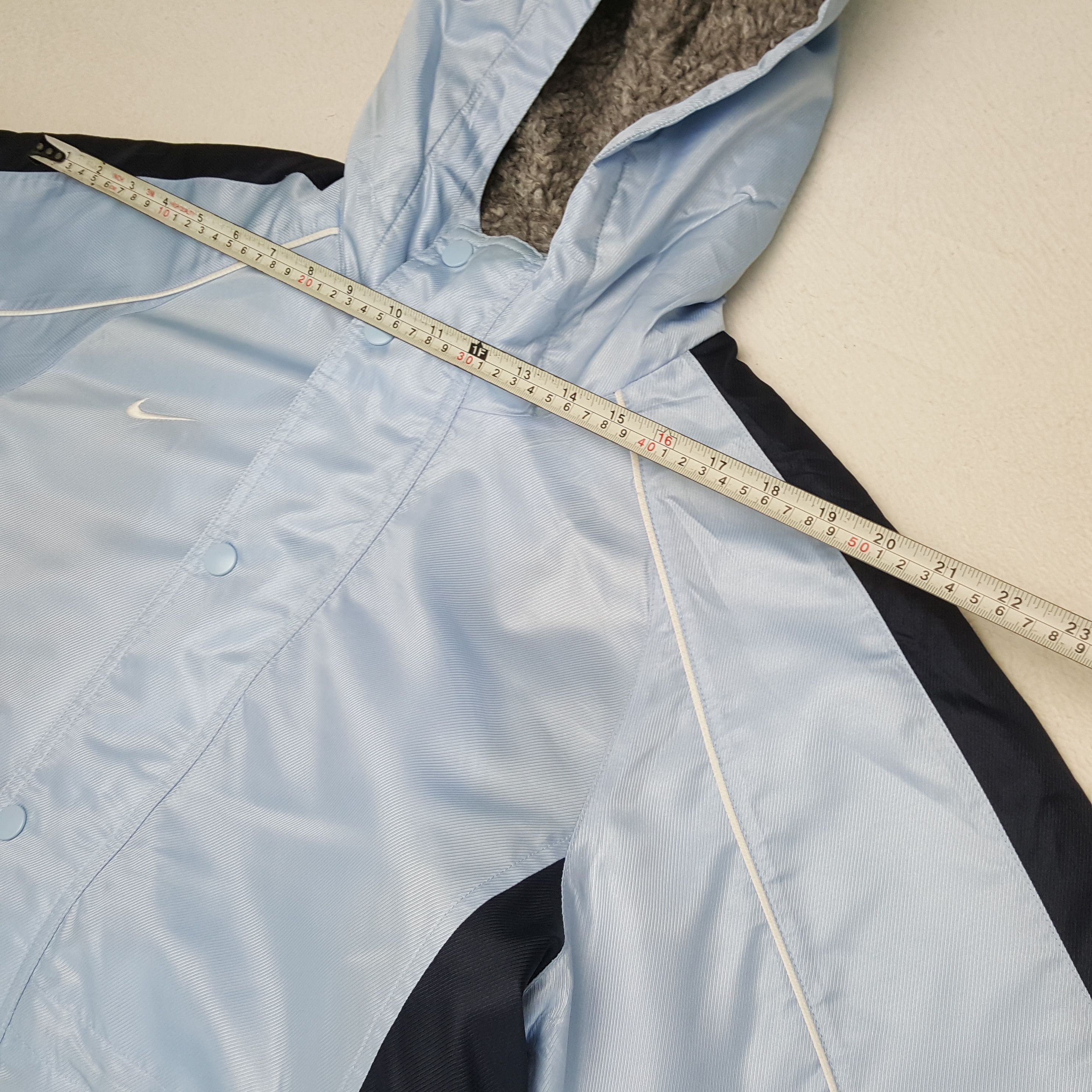 Nike × Vintage Vintage NIKE Big Swoosh Design Sportswear Long Jacket Size US M / EU 48-50 / 2 - 5 Thumbnail