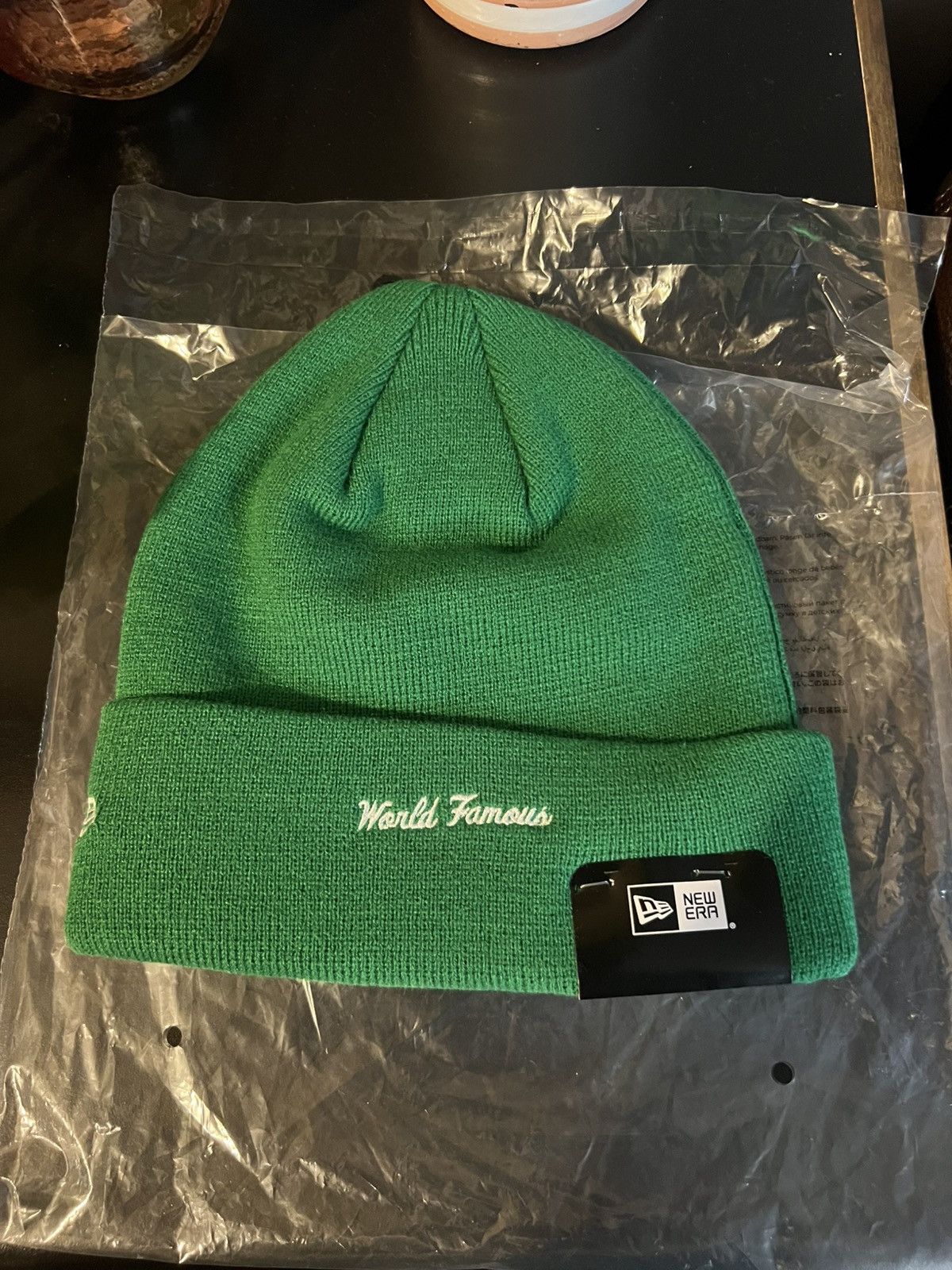 Supreme Supreme New Era Box Logo Beanie Green FW24 Size ONE SIZE - 2 Thumbnail