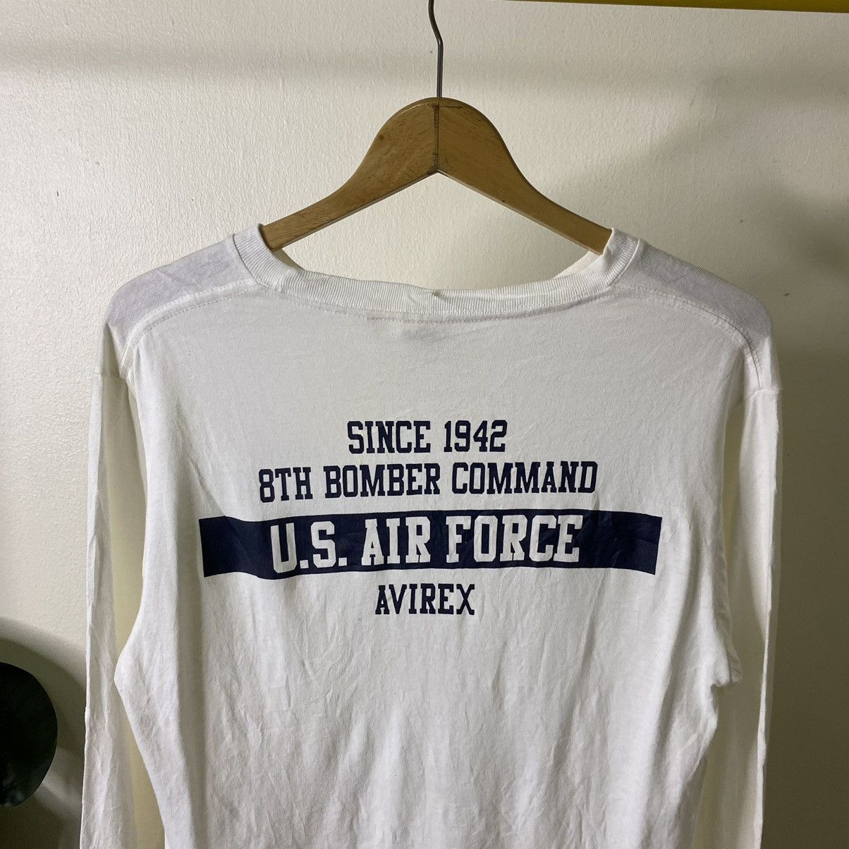 Avirex Y2K Avirex US Air Force 8th Bomber Command LS Tee Size US M / EU 48-50 / 2 - 2 Thumbnail
