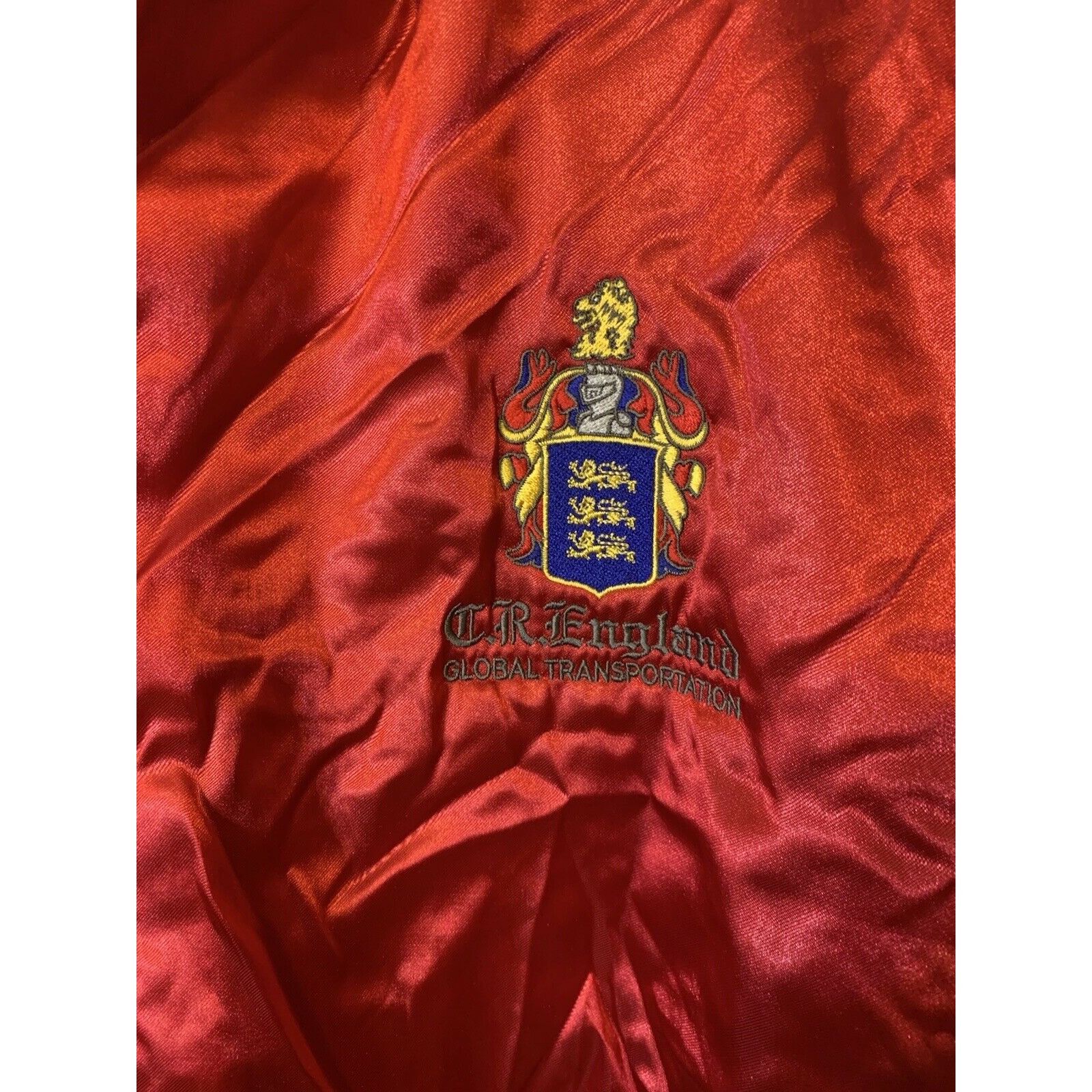 Vintage C.R. England Freight Global Transportation Satin Trucker Jac Size US XL / EU 56 / 4 - 6 Thumbnail