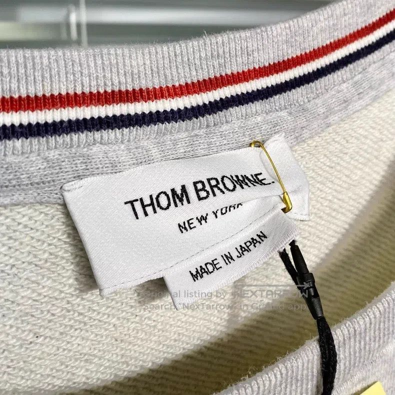 Thom Browne Thom Browne Gray Hoodie Size US XL / EU 56 / 4 - 6 Thumbnail