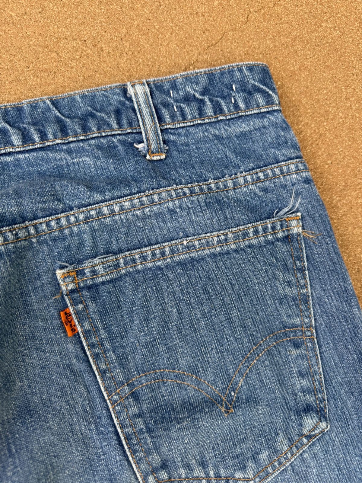 Levi's Vtg 70’s Levi’s 646 Orange Tab Bellbottom Flare Jeans 38x30 Size US 38 / EU 54 - 8 Thumbnail