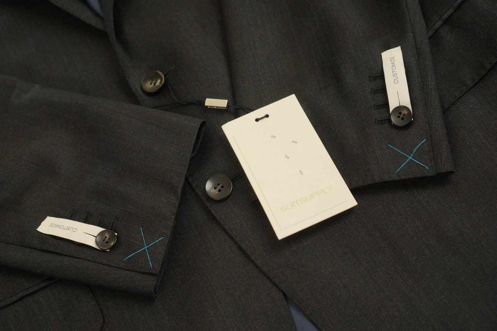 Suitsupply Men Suitsupply Suit Napoli Single Breasted Zignone Grey US50 Size 50R - 5 Thumbnail