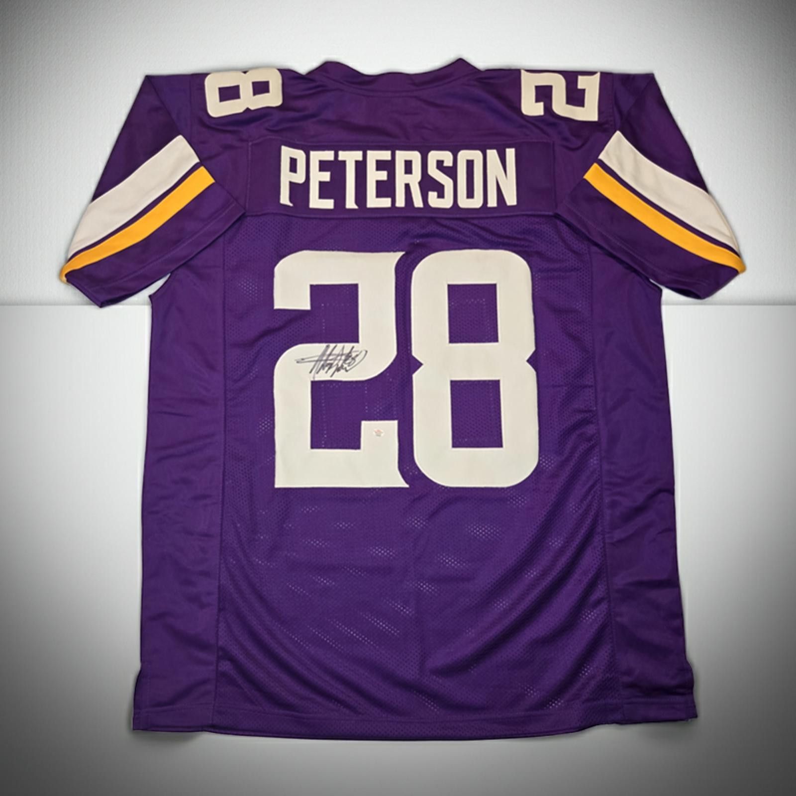 Other Adrian Peterson autographed football jersey COA (XL) Size ONE SIZE - 1 Thumbnail