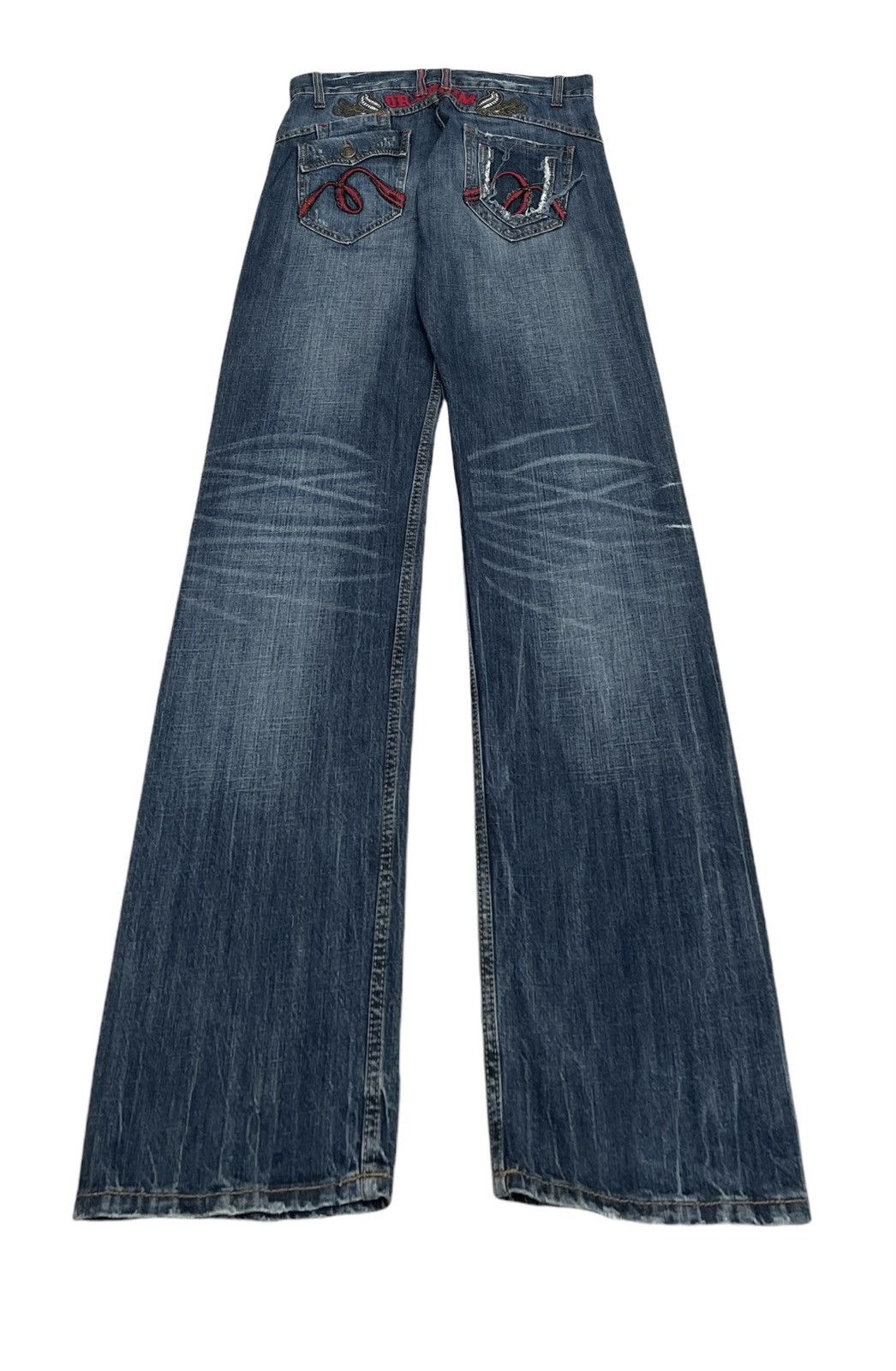If Six Was Nine × Japanese Brand Rare Design Vintage Japanese Brand Oririn Jeans 1990s Size US 34 / EU 50 - 2 Thumbnail