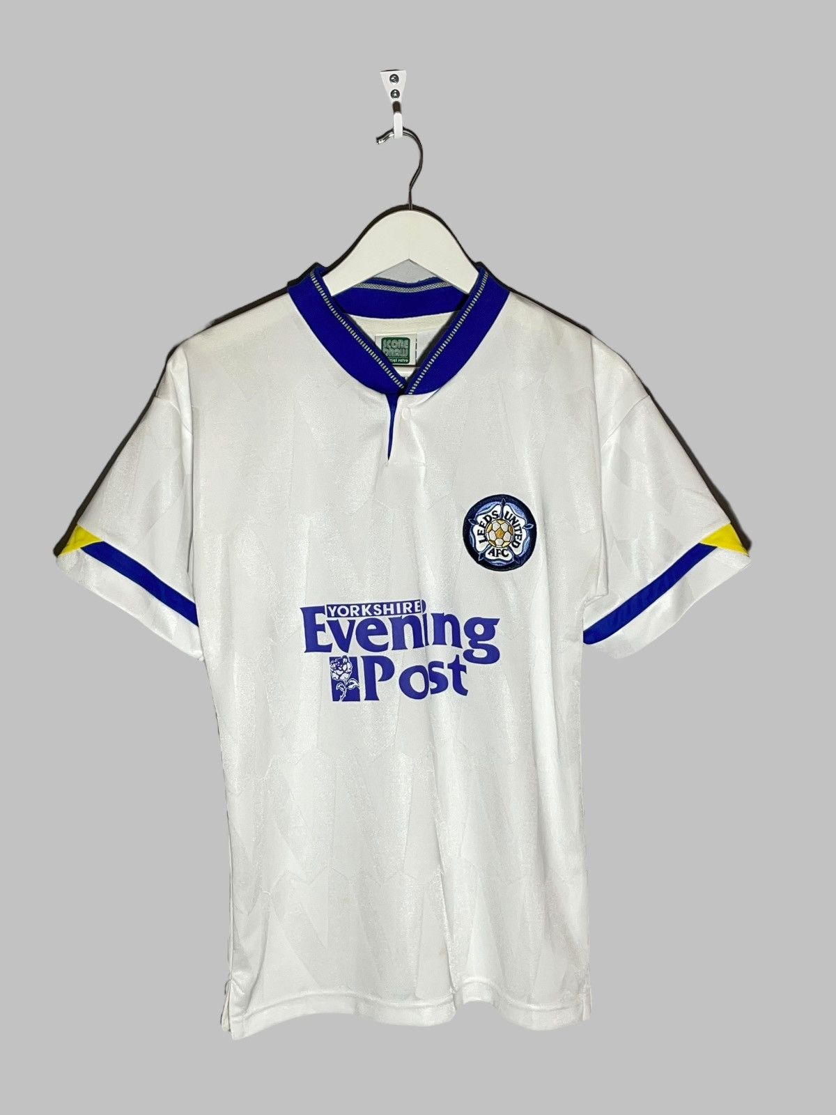 11 Speed Leeds United 1991/92 Home Vintage Football Shirt