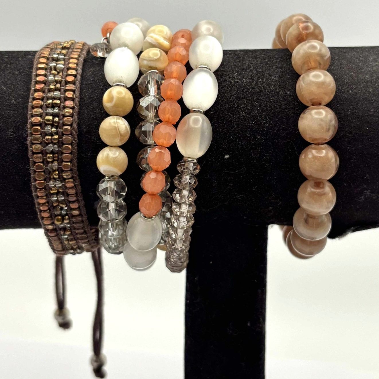 Other Brown & Orange Boho Bracelet Bundle Size ONE SIZE - 2 Thumbnail