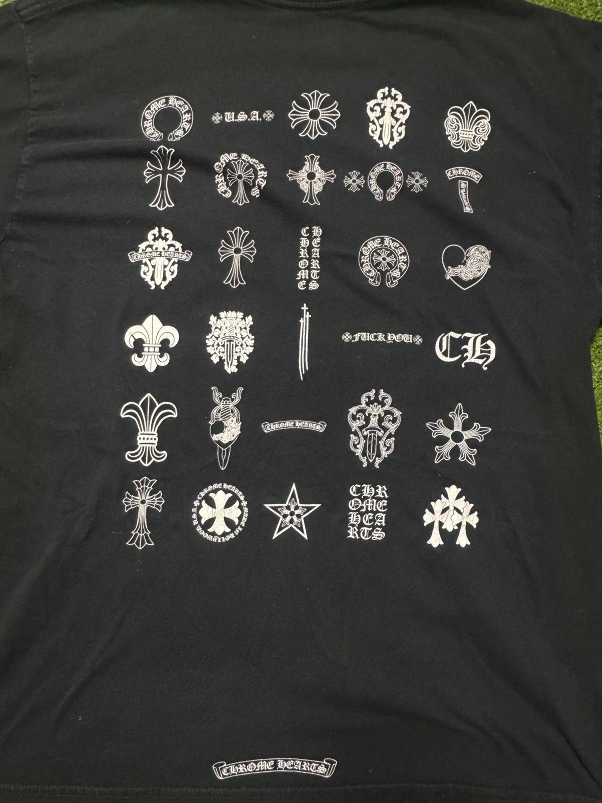 Chrome Hearts Chrome Hearts Multi Logo Tee Size US XL / EU 56 / 4 - 2 Thumbnail
