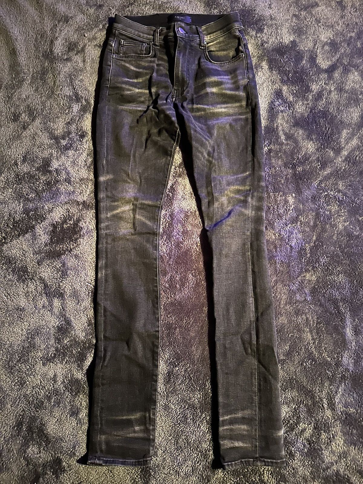 Amiri Black Fade Stack Jeans Size US 28 / EU 44 - 1 Thumbnail