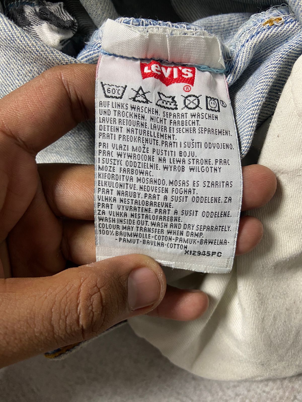Levi's 90'S Levis 501 stone washed jeans Size US 32 / EU 48 - 3 Thumbnail