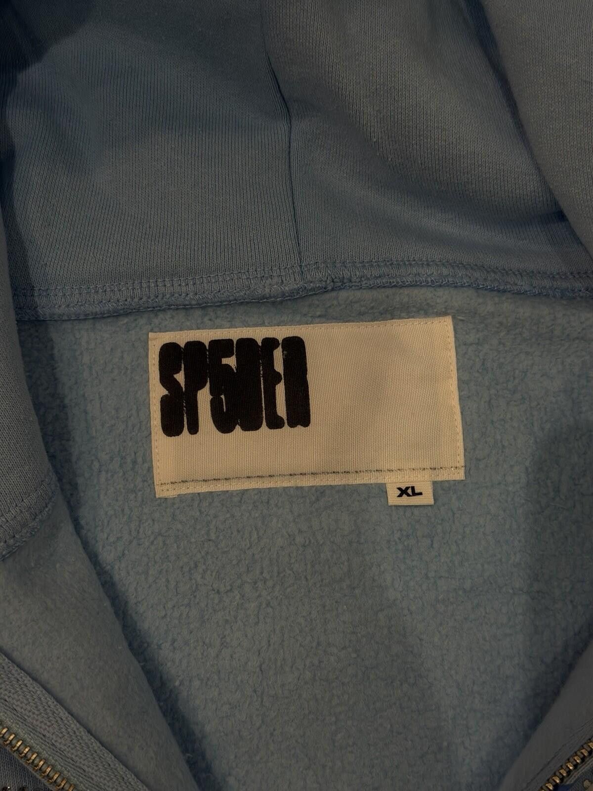 Sp5der Sp5der Stone Hoodie Size (XL) 2026 100% Authentic Blue VVS Size US XL / EU 56 / 4 - 5 Thumbnail
