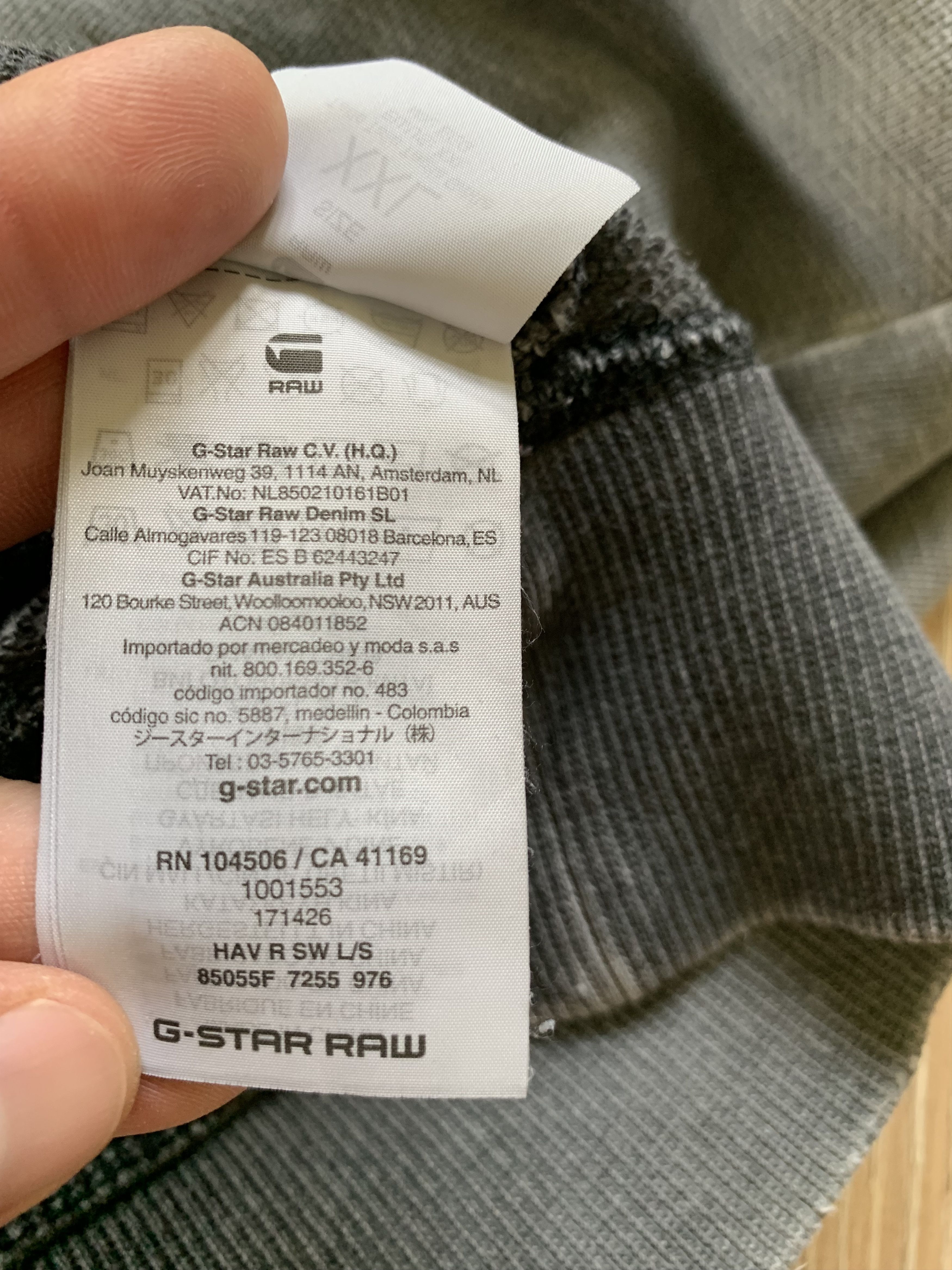 G-Star G Star Raw Grey Sweatshirt Size US XXL / EU 58 / 5 - 8 Thumbnail
