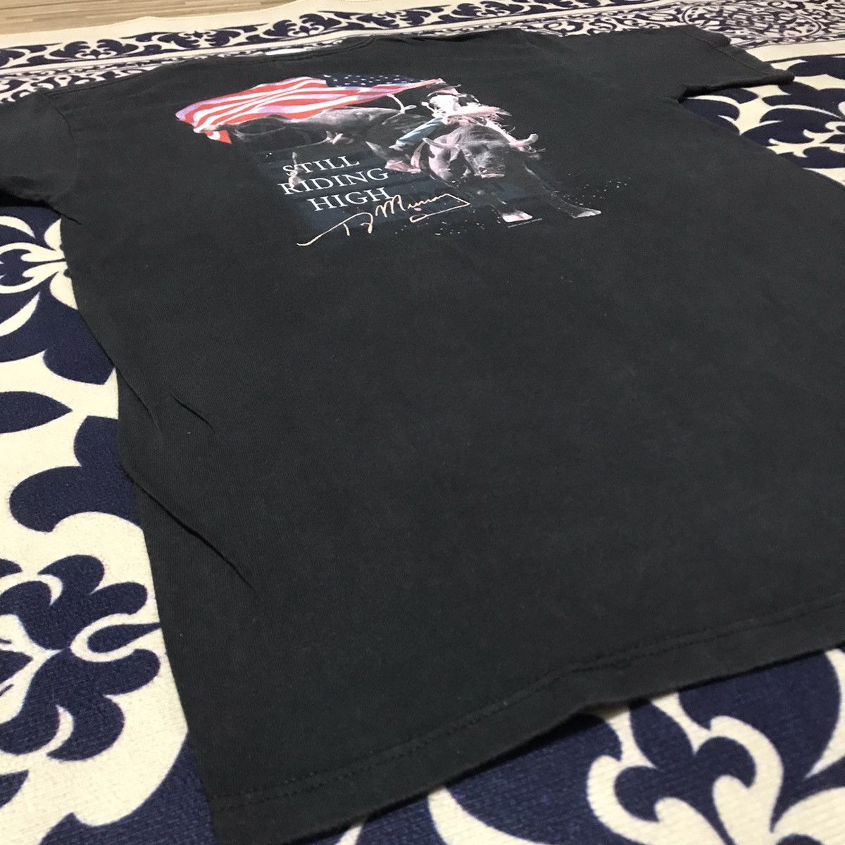 Vintage × Wrangler VINTAGE WRANGLER STILL RIDING HIGH TY MURRAY RARE TEE Size US M / EU 48-50 / 2 - 5 Thumbnail