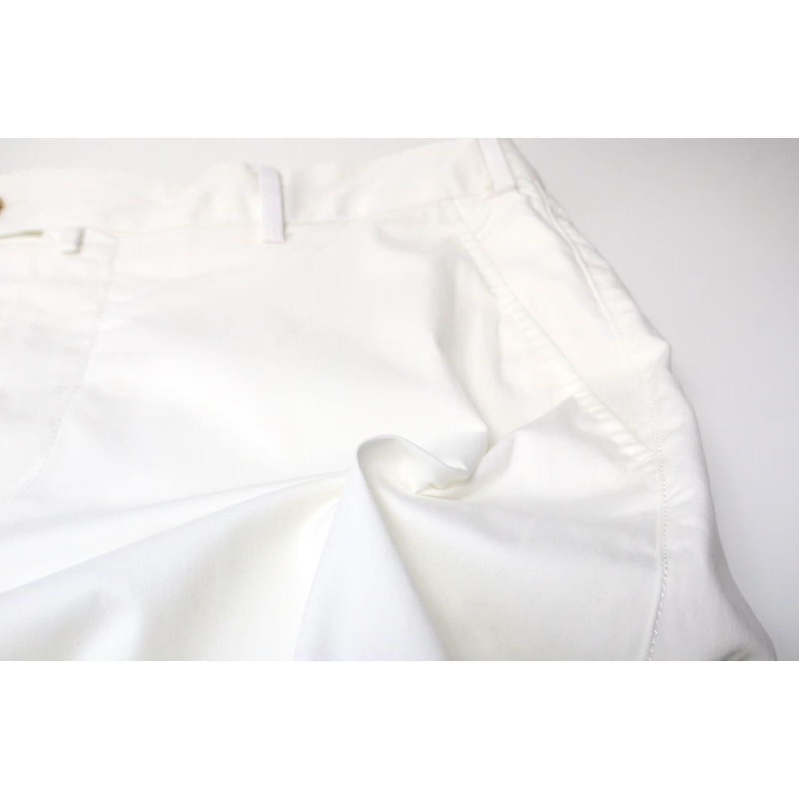 Suitsupply Suitsupply Porto Trousers Men's UK 34 Chino Pockets Zip Fly White Size US 34 / EU 50 - 6 Thumbnail