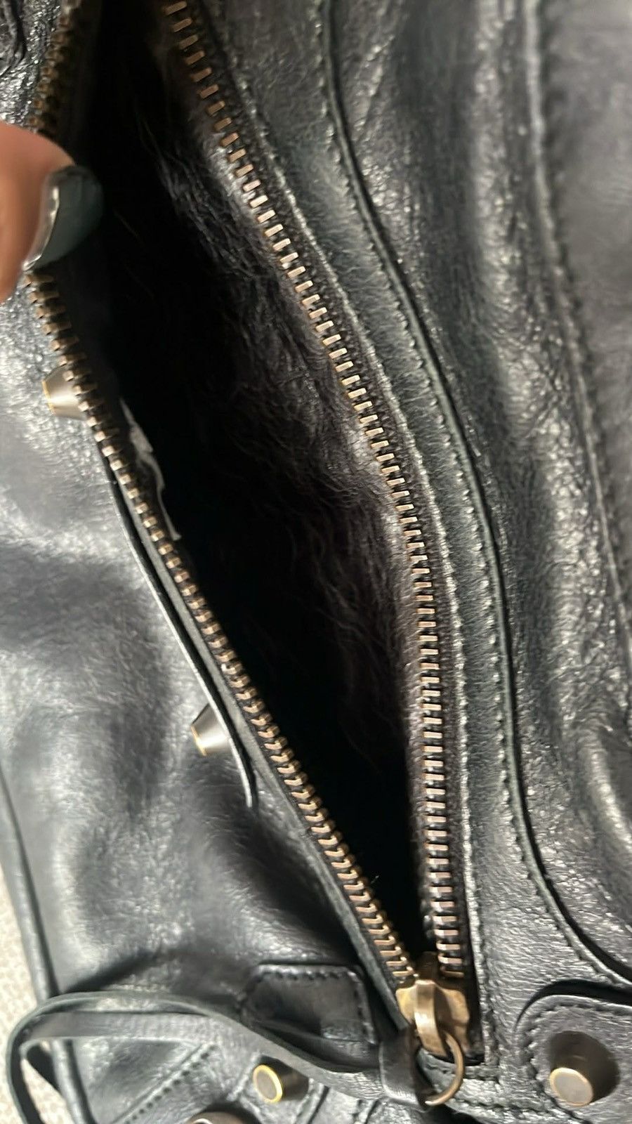 Balenciaga Balenciaga "The First" 2005 Black Chevre Leather Size ONE SIZE - 8 Thumbnail