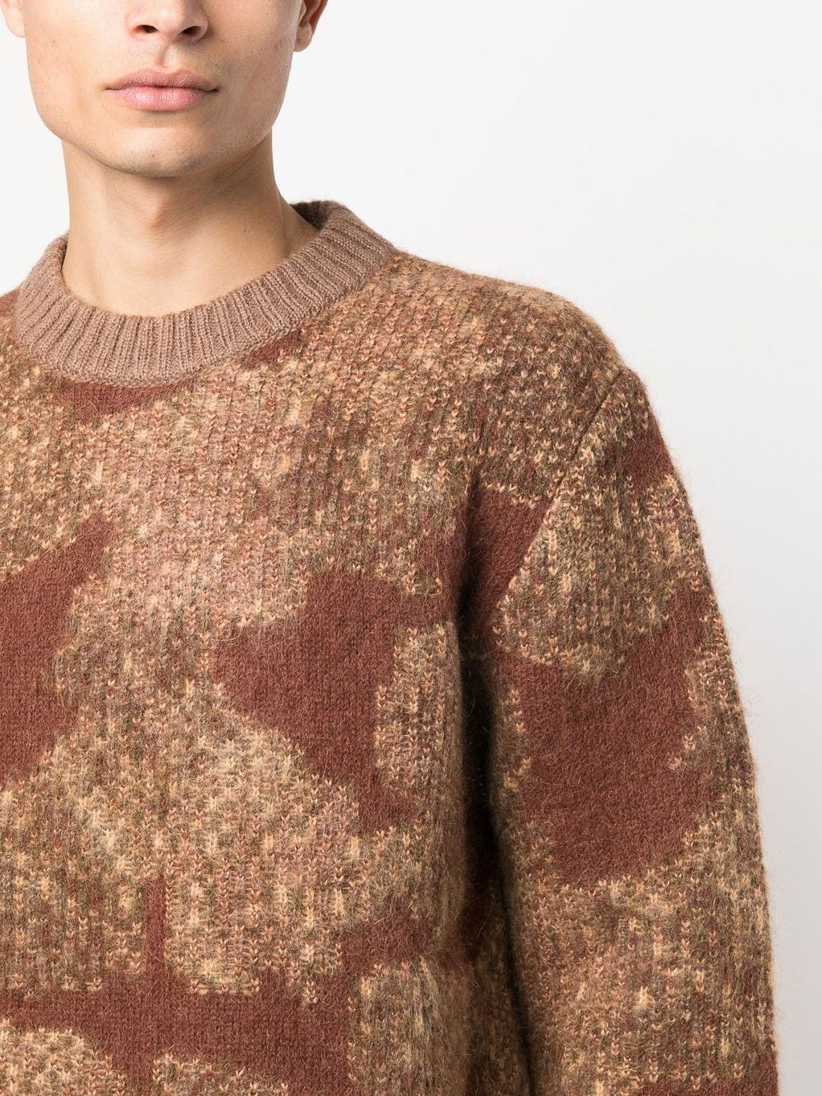 ERL o1y0125 Crewneck Sweater in Multicolor Size US M / EU 48-50 / 2 - 4 Thumbnail