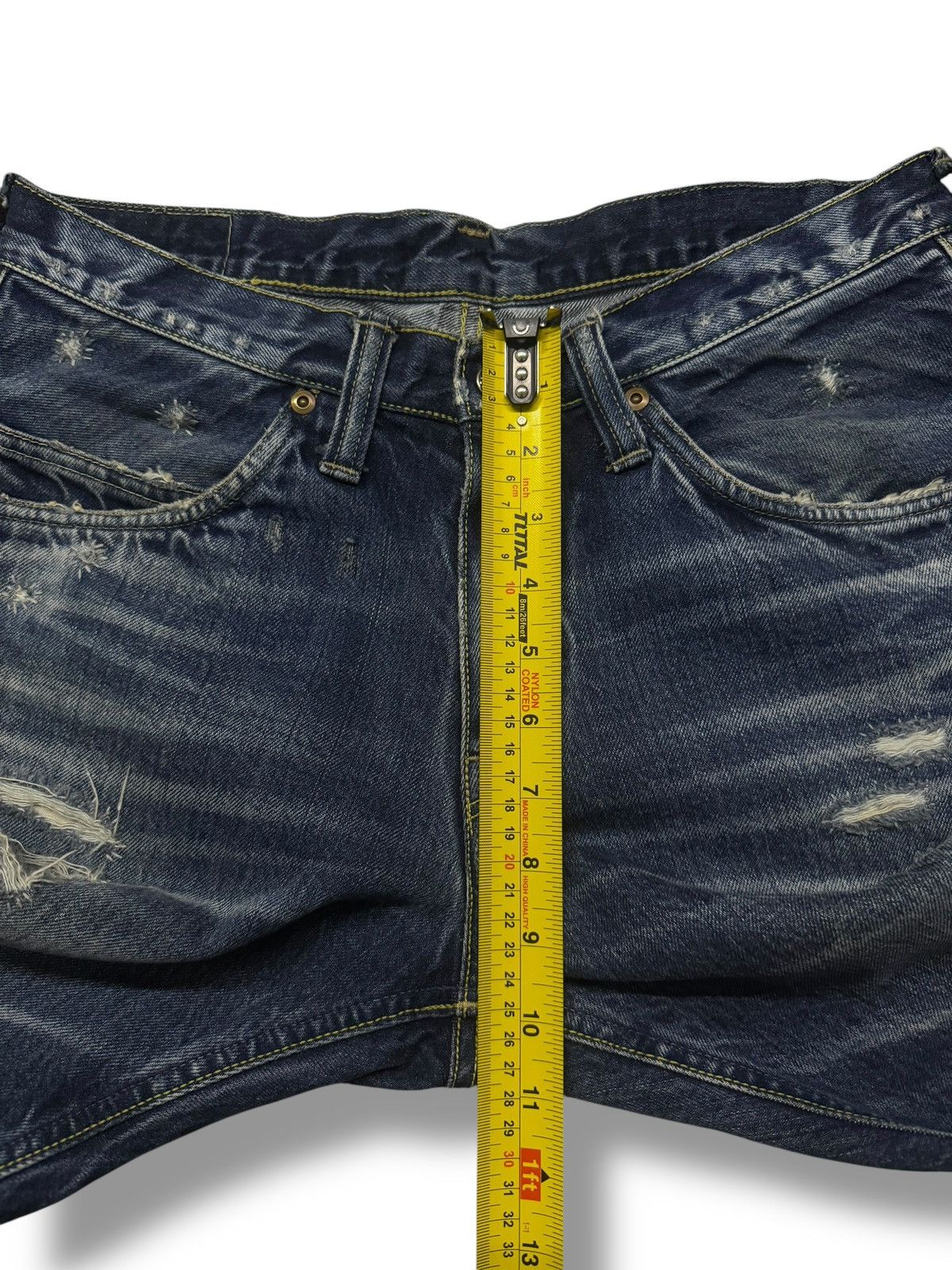 Blue Blue Japan Vintage Y2K Blue Blue Japan | King Of The Blue | W31 Size US 31 - 13 Thumbnail