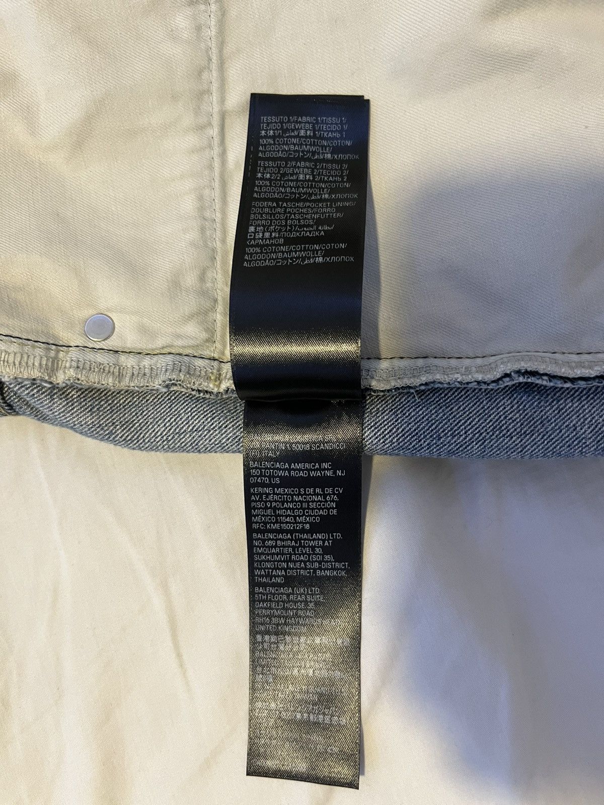 Balenciaga Balenciaga Fifty-Fifty Jeans Size US 36 / EU 52 - 11 Thumbnail