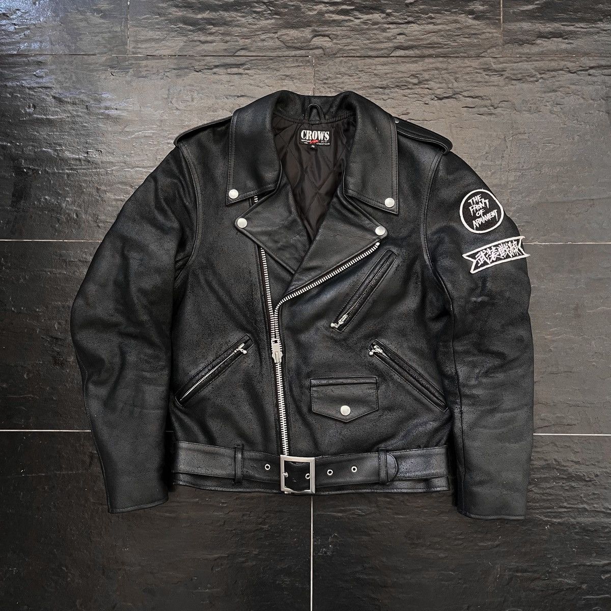 Japanese Brand TFOA LEATHER JACKET TAKUMI 7th GENERATION Size US S / EU 44-46 / 1 - 4 Thumbnail