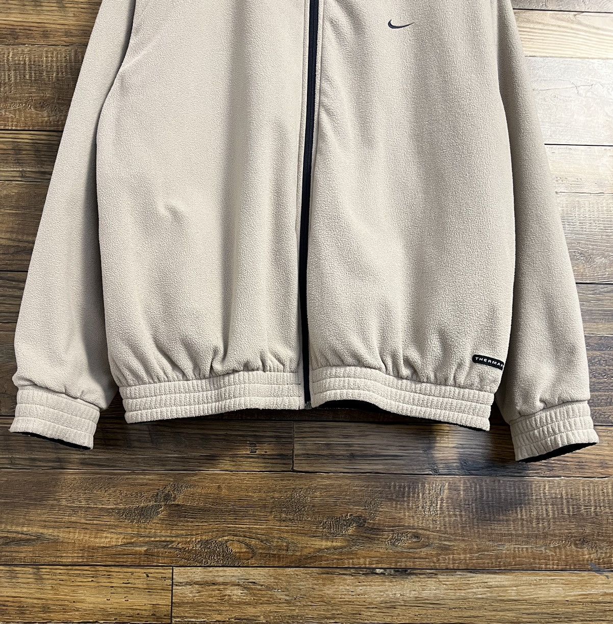 Nike NIKE GOLF Vintage Reversible Fleece/Nylon Jacket 90s 2 in 1 Size US L / EU 52-54 / 3 - 18 Thumbnail