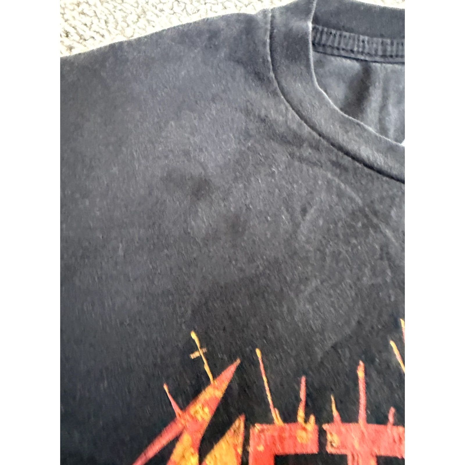 Vintage Metallica Shirt Mens M Black Barbed Wire Skull Graphic Tee Top Metal Size US M / EU 48-50 / 2 - 6 Thumbnail