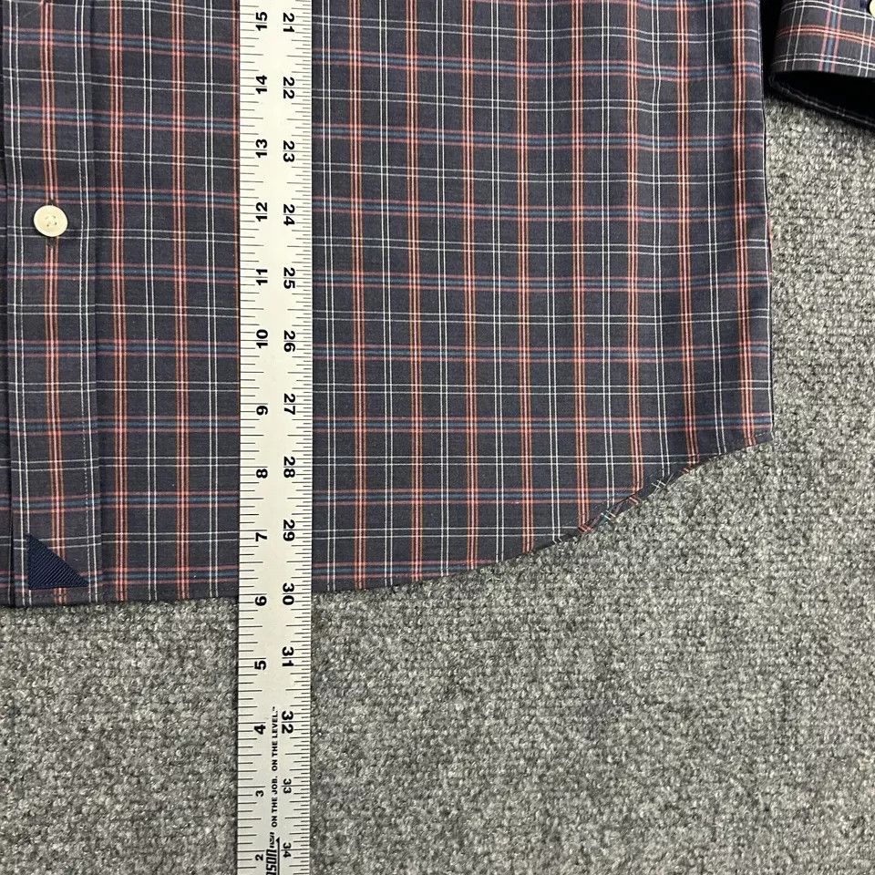 UNTUCKit Untuckit Shirt Mens XL Plaid Button Down Pocket Cotton Size US XL / EU 56 / 4 - 5 Thumbnail