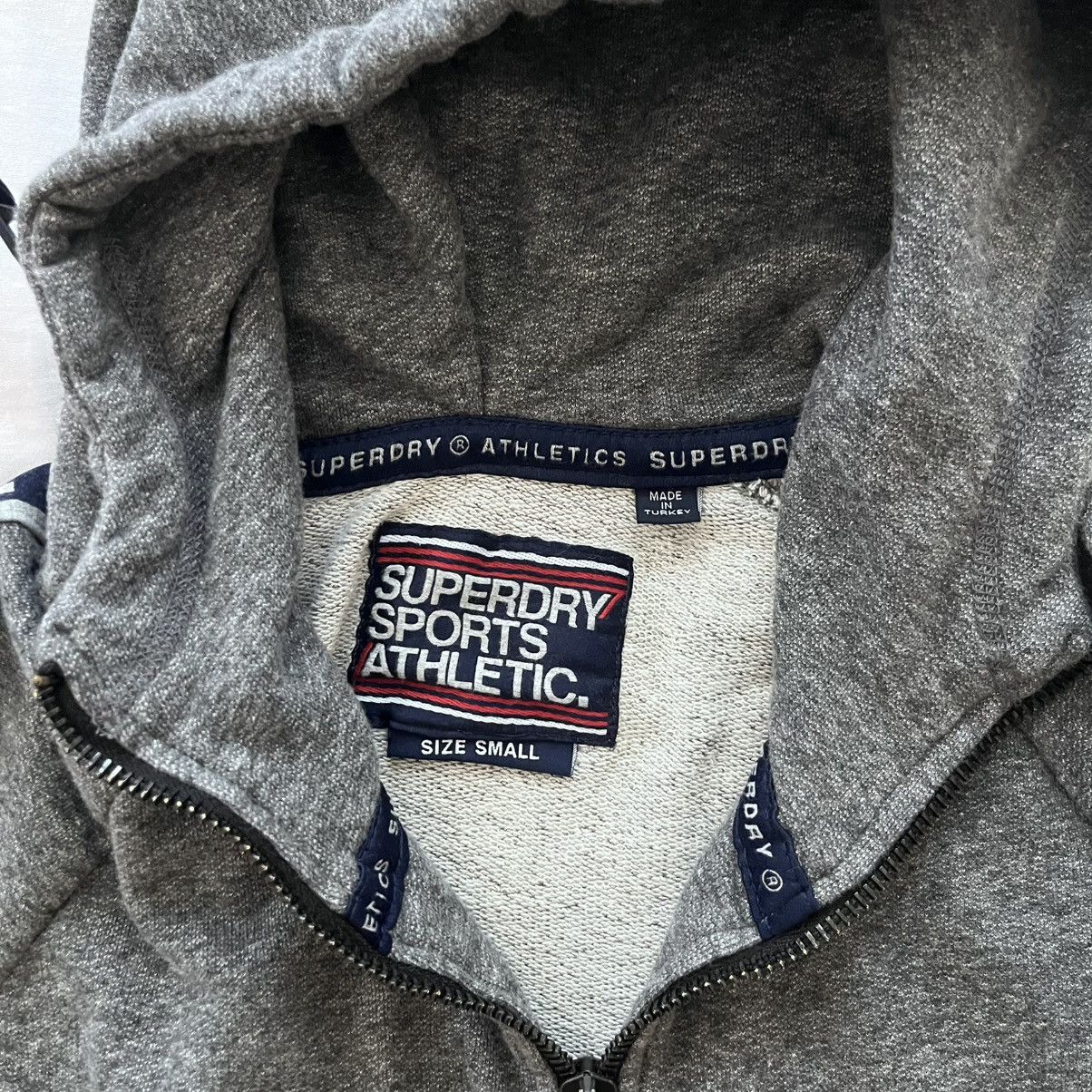 Superdry Superdry Full Zip Hoodie Unisex Small Taped Sleeves Size US S / EU 44-46 / 1 - 3 Thumbnail