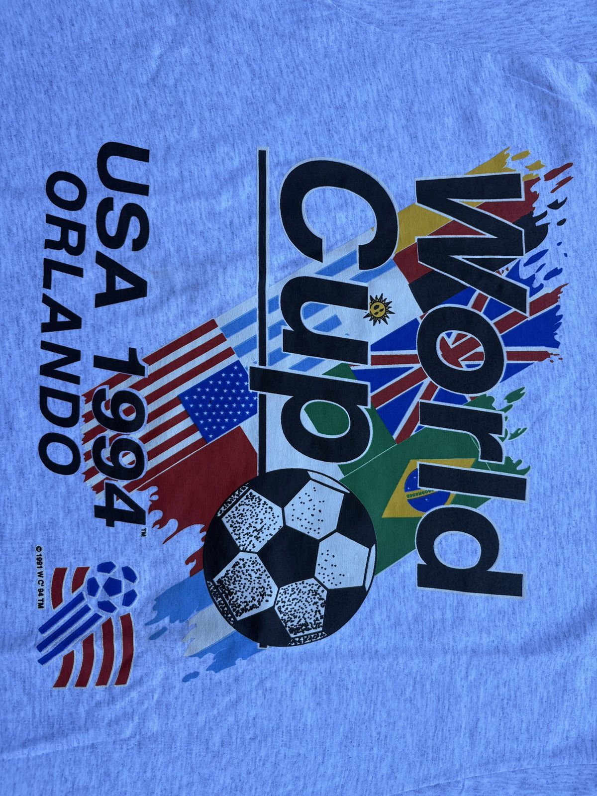 Delta Vintage 1994 USA, Orlando “FIFA World Cup” T-Shirt Size XL Size US XL / EU 56 / 4 - 4 Thumbnail