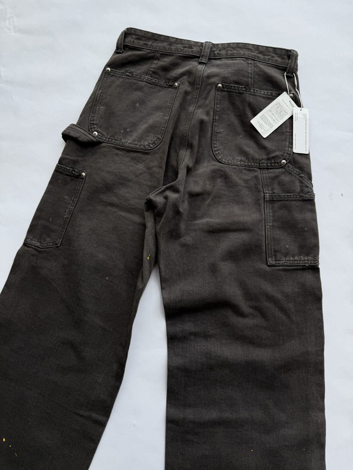 Vuja De VUJDAE GUNTHER DESTROYED DOUBLE-KNEE PANTS IN BRUSHED Size US 32 / EU 48 - 3 Thumbnail