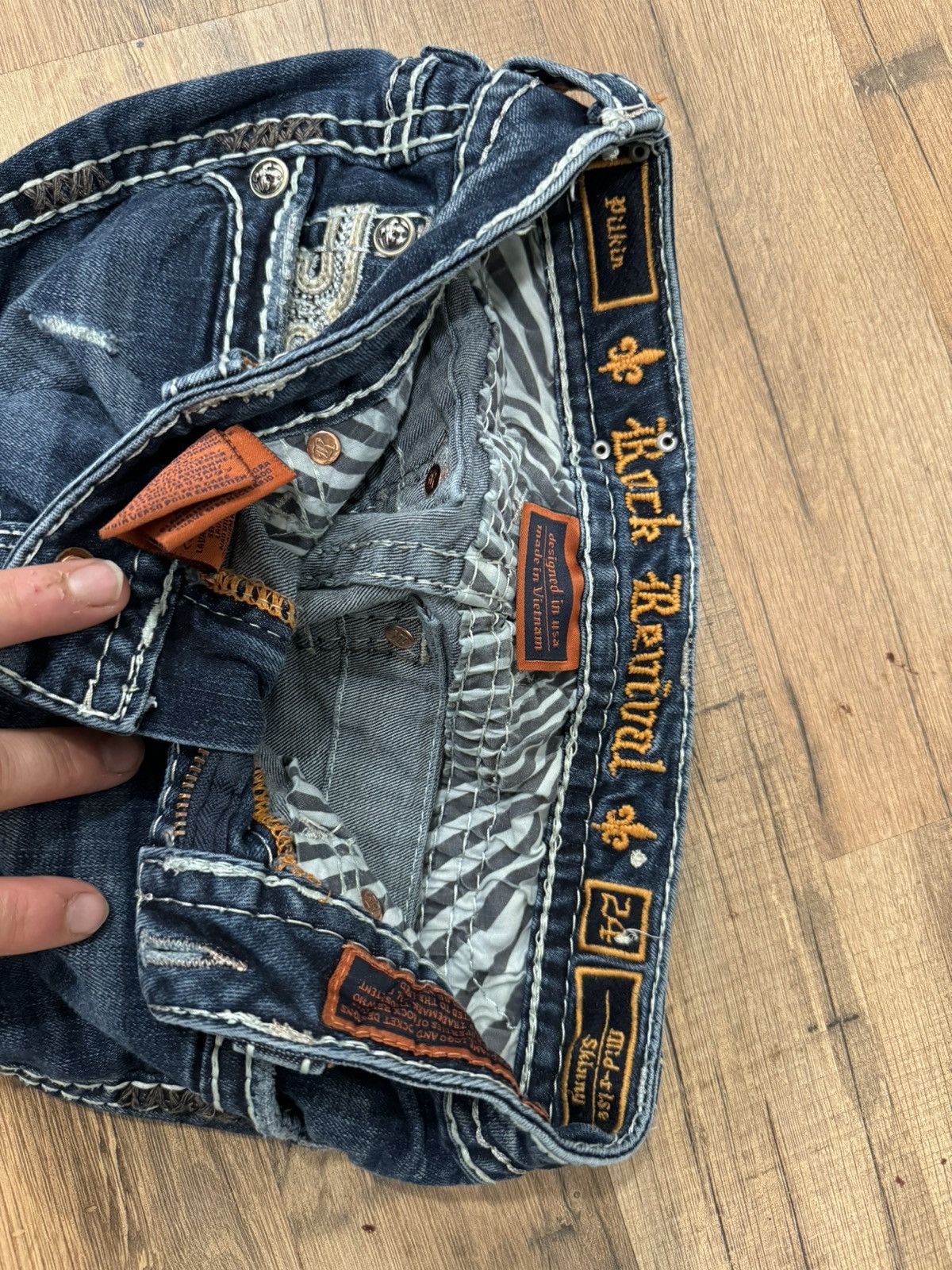 Rock Revival Women’s rock revival jeans Size 24" / US 00 / IT 34 - 3 Thumbnail