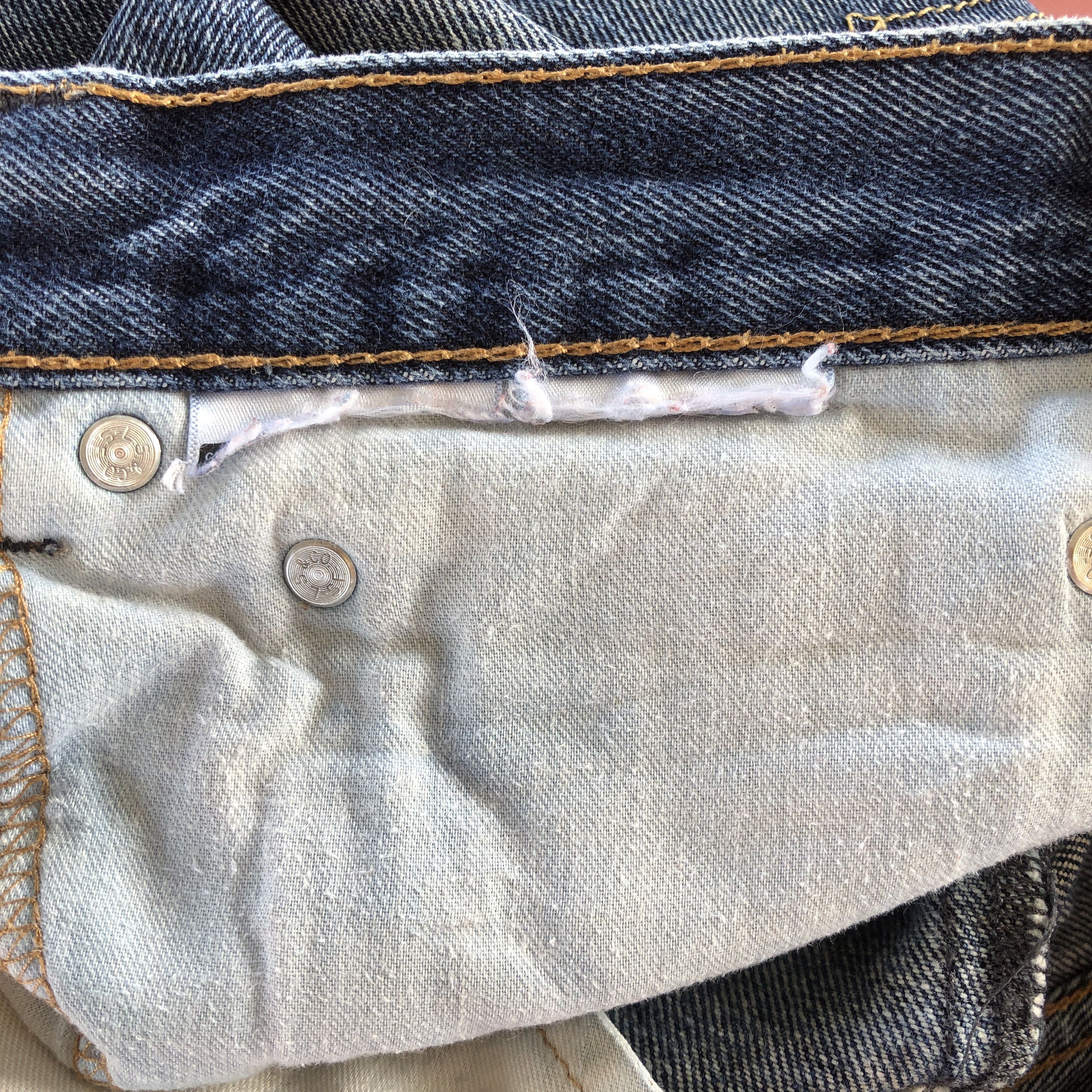 Levi's Vintage Y2K Distressed Levis 505 Jeans Levi's Faded Denim Size US 32 / EU 48 - 9 Thumbnail