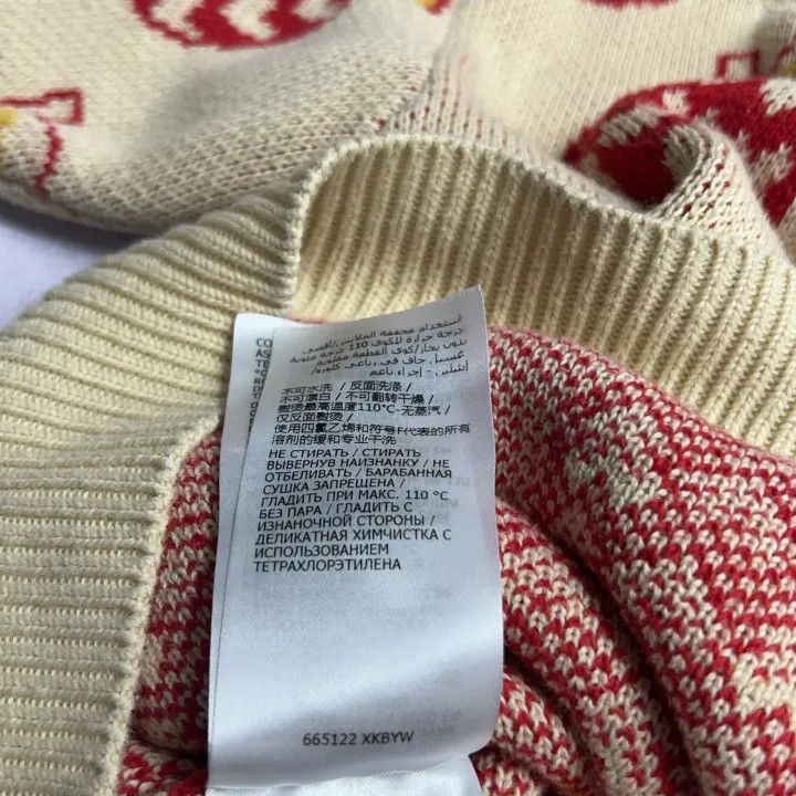 Gucci Gucci Fruit Pattern Knit Sweater for Women-2507 Size S / US 4 / IT 40 - 3 Thumbnail