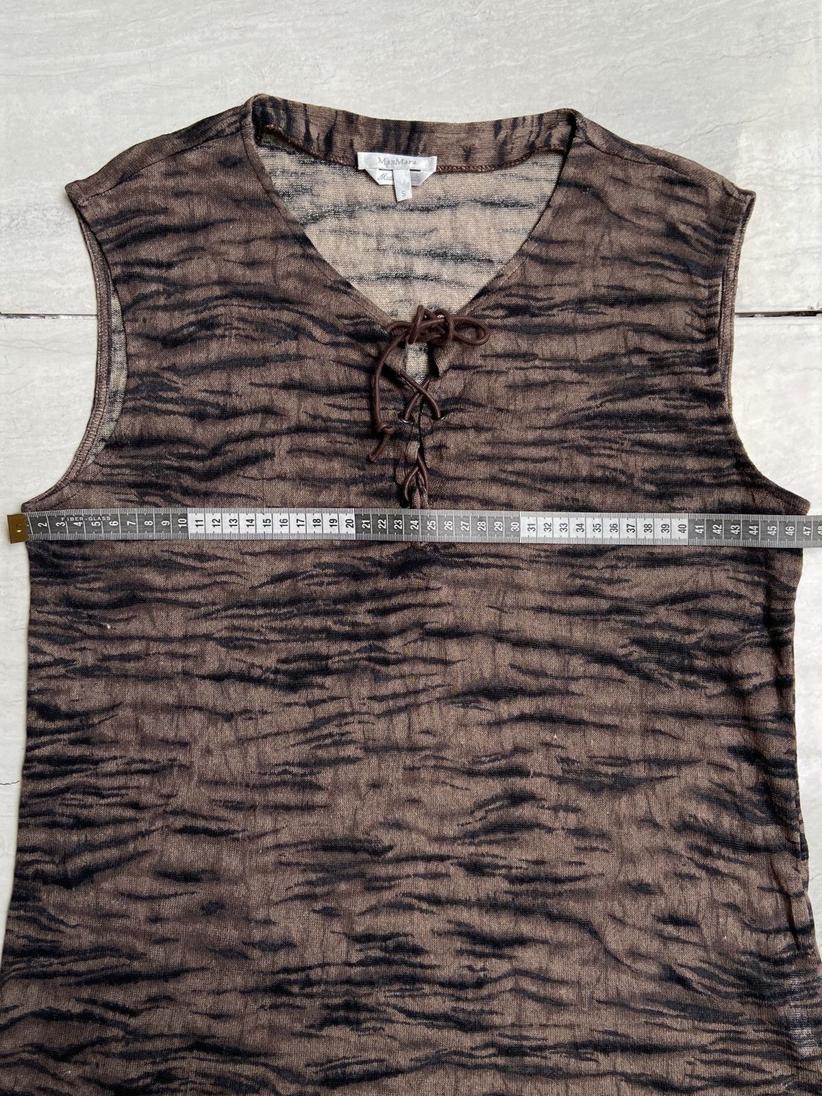 Max Mara MAX MARA Patterned Dress Size S / US 4 / IT 40 - 3 Thumbnail