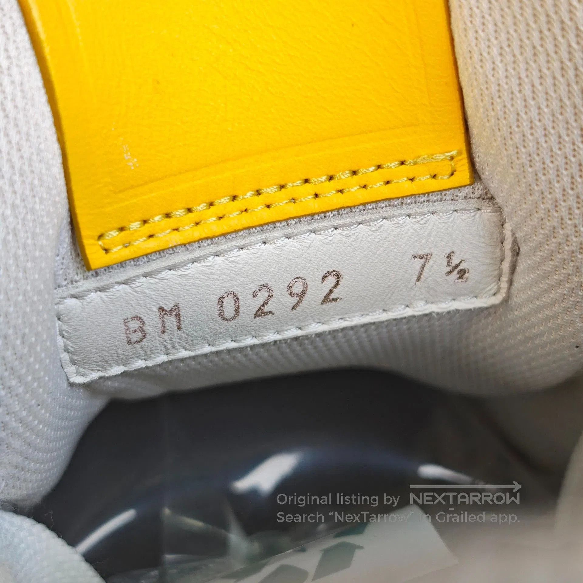 Louis Vuitton LV Trainer White Yellow Sneakers. Size US 8.5 / EU 41-42 - 6 Thumbnail