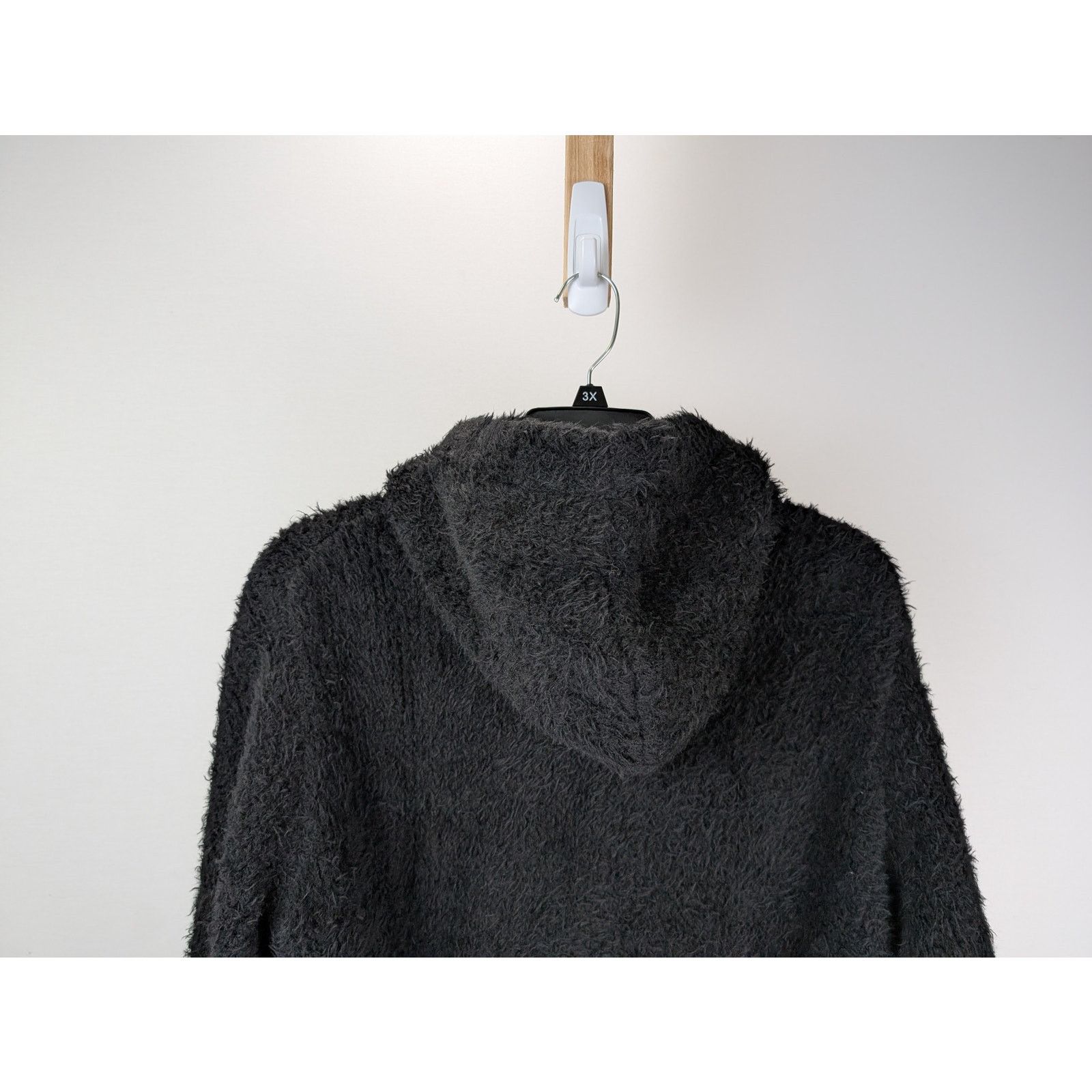 Comme des Garcons o1rshd1 Logo-Embroidery Hooded Jacket in Black Size US M / EU 48-50 / 2 - 11 Thumbnail
