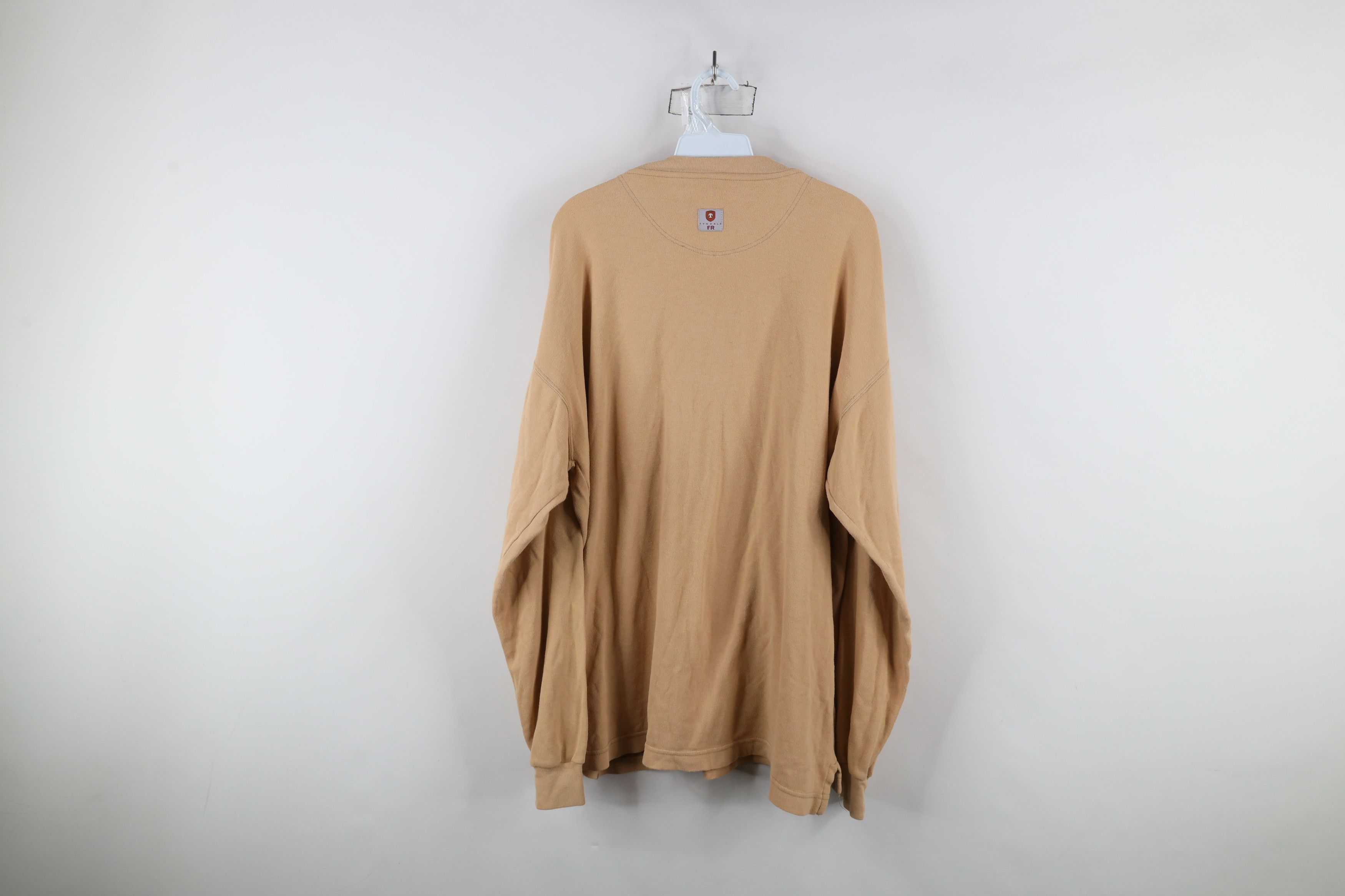 Vintage Tyndale FR Flame Resistant Long Sleeve Henley T-Shirt USA Size US XL / EU 56 / 4 - 10 Thumbnail