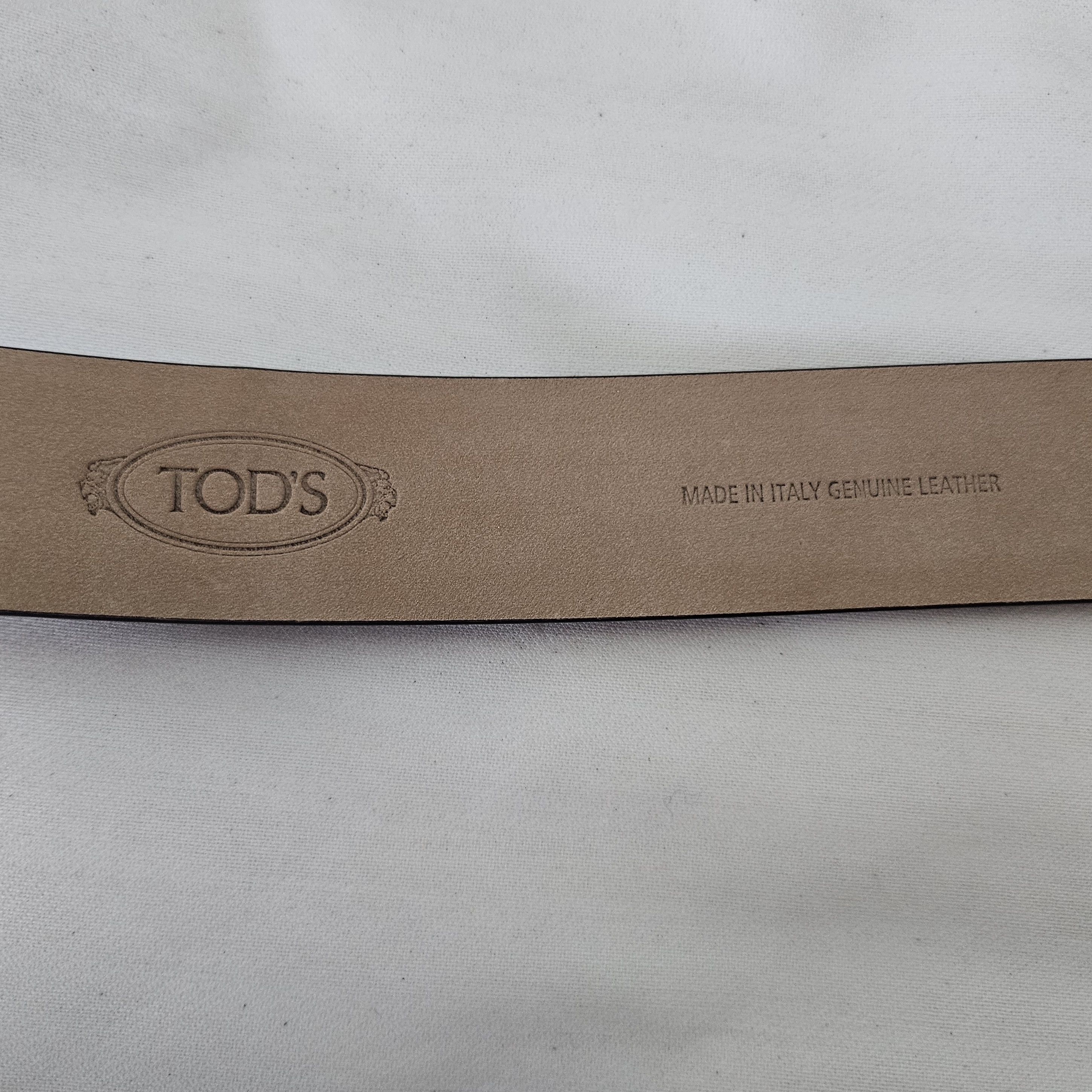 Tod's Tod’s Brown Leather Belt – Size 90 (US 34–36) Size ONE SIZE - 14 Thumbnail