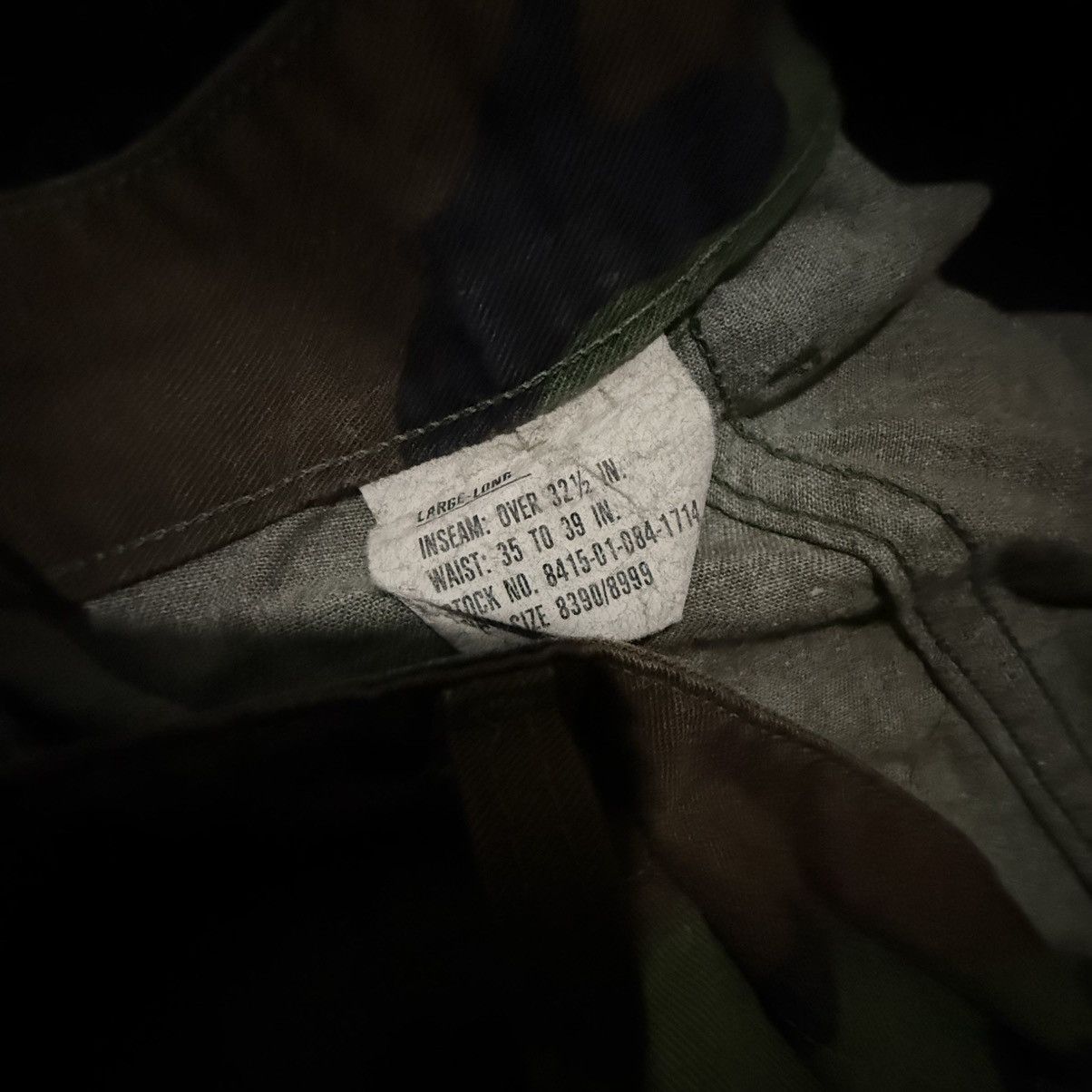 Vintage US Military Cargo Pants Size US 35 - 2 Thumbnail