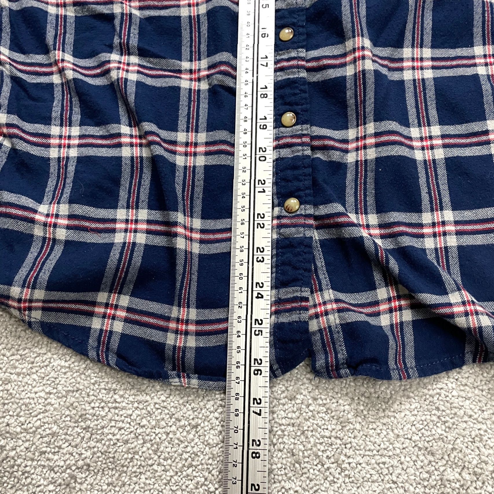 Vintage VINTAGE JACHS Girlfriend Shirt Womens Medium Flannel Plaid Casual Long Sleeve Fall Spring Summer Women Size M / US 6-8 / IT 42-44 - 6 Thumbnail