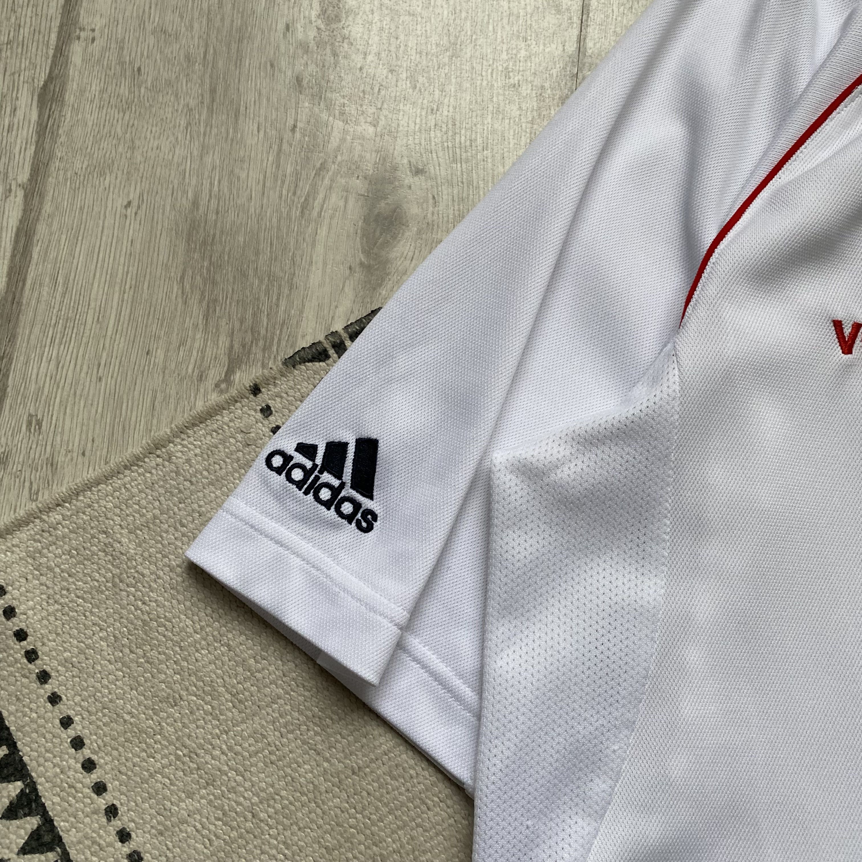 Adidas 🇬🇧 Blockore Adidas Vodafone England jersey polo Drill Size US XL / EU 56 / 4 - 4 Thumbnail