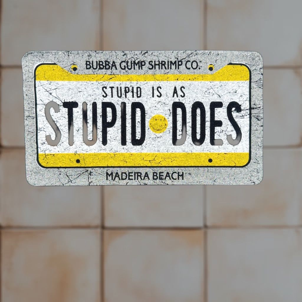 Shrimps Vintage Bubba Gump Shrimp Shirt Adult LARGE Black MadeIra Beach Stupid Is Y2K Size US L / EU 52-54 / 3 - 1 Thumbnail