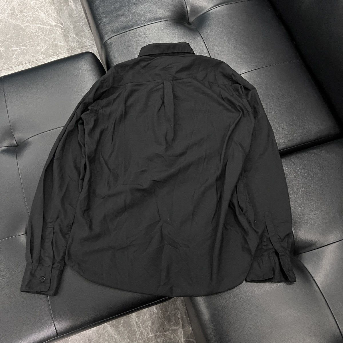 Comme des Garcons Black BLACK COMME des GARÇONS Diagonal Stripe Shirt Size US M / EU 48-50 / 2 - 2 Thumbnail