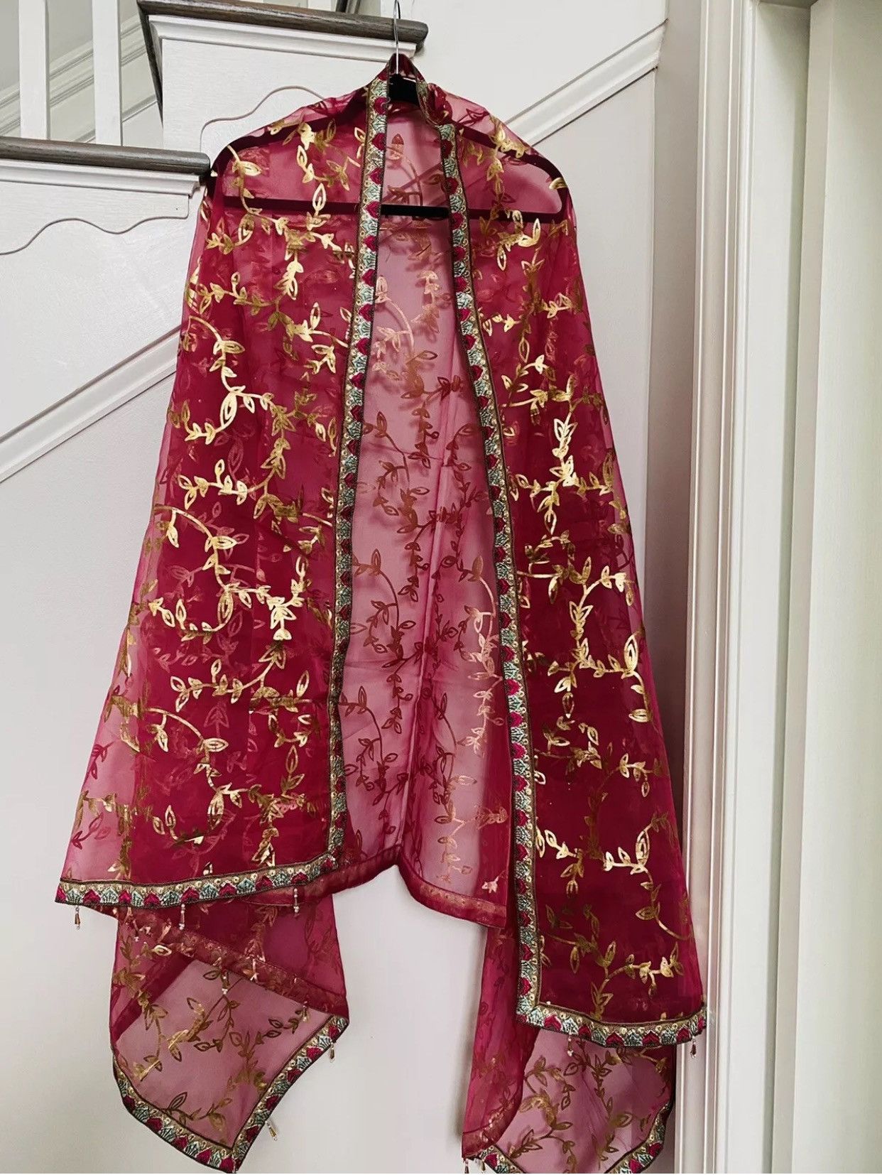 Other NWT Pakistani Indian Women Designer Heavy Work 3 pc suit Size M / US 6-8 / IT 42-44 - 7 Thumbnail
