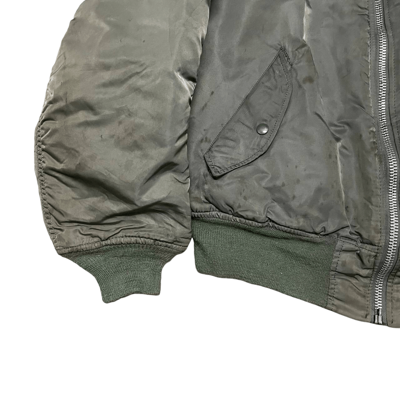 Alpha Industries Vintage Alpha Industries Ma 1 Bomber Jacket Military Size US M / EU 48-50 / 2 - 3 Thumbnail