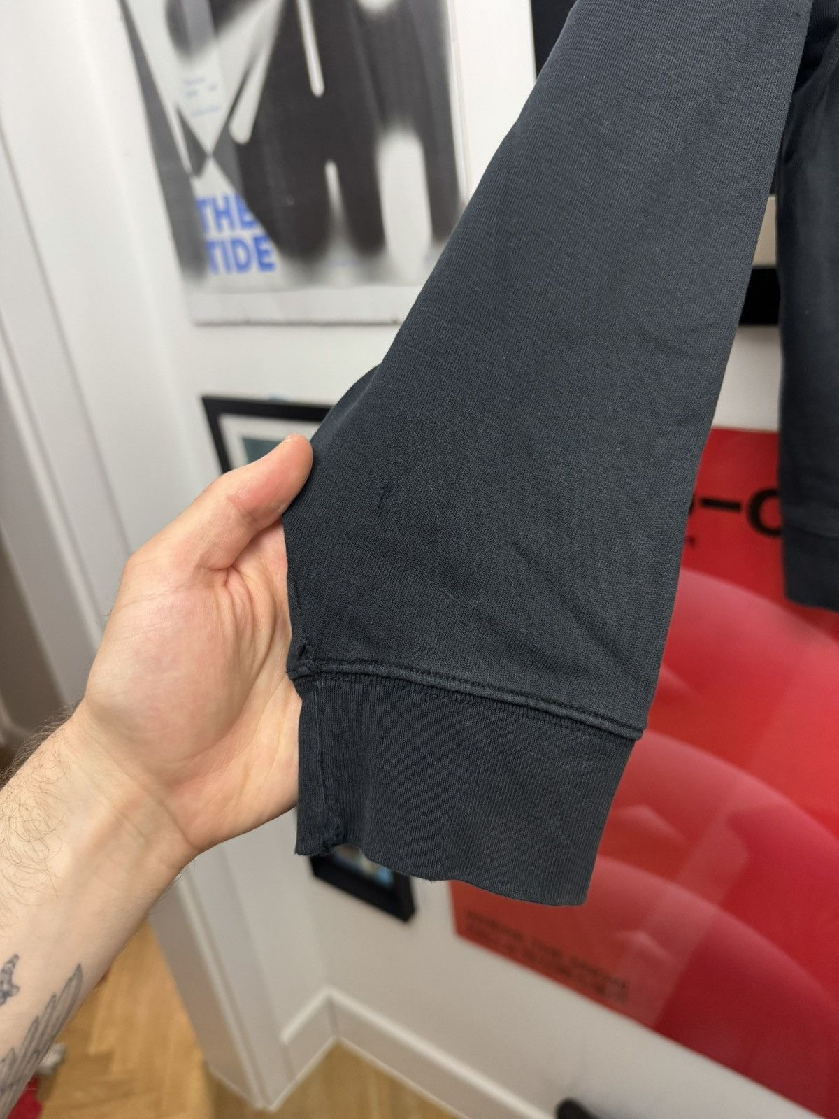 Acne Studios Acne Studios Flogho Crewneck Oversize Boxy Fit Designer Size US S / EU 44-46 / 1 - 6 Thumbnail