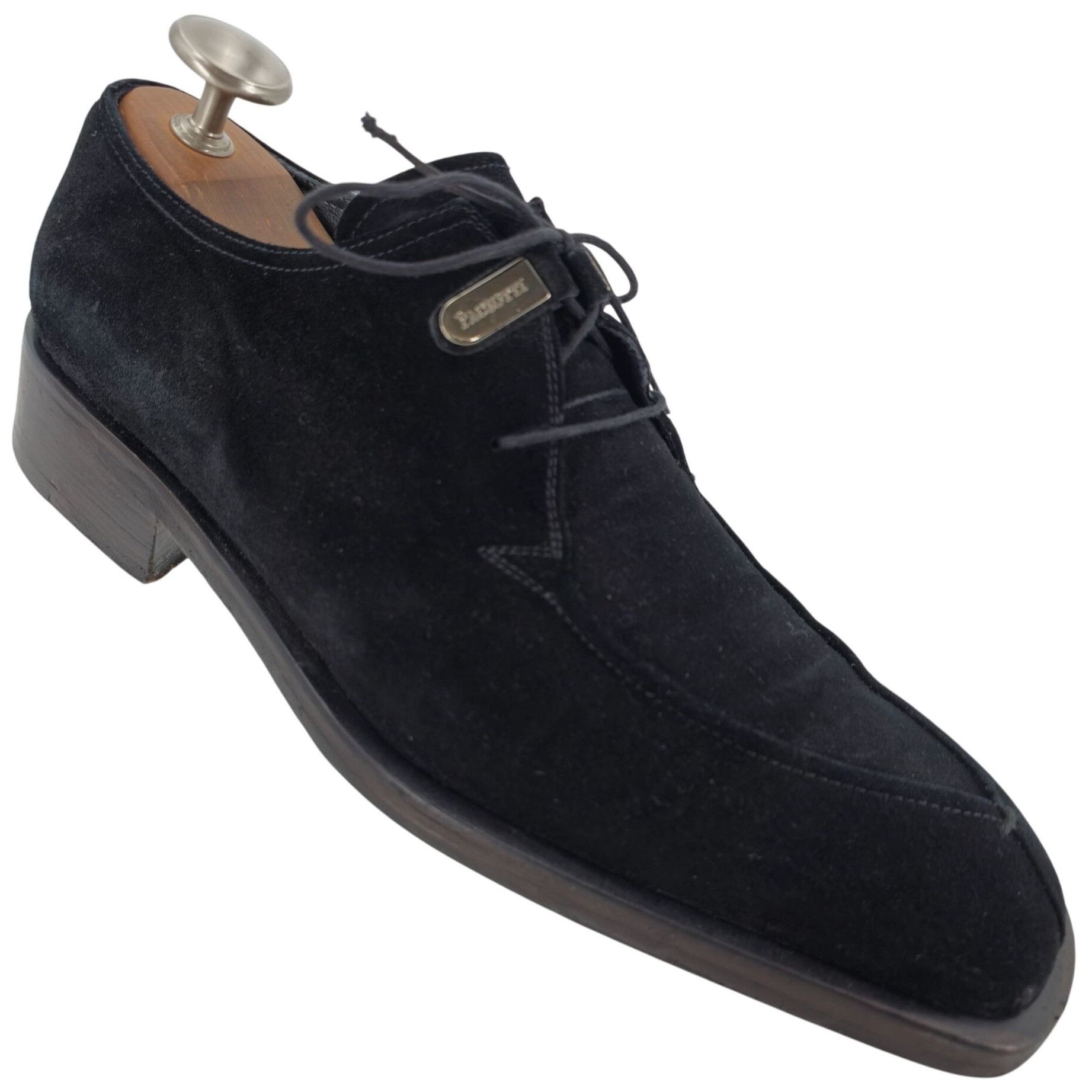 Other Cesare Paciotti Italy Men 10 Dress Shoes Black Suede Leather Size US 10 / EU 43 - 1 Thumbnail